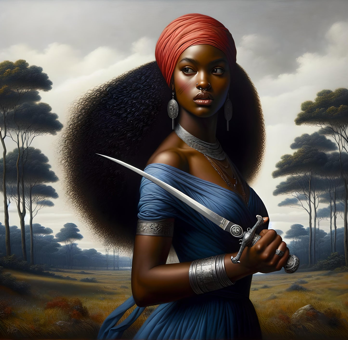 Erzulie Dantor Digital Artwork
