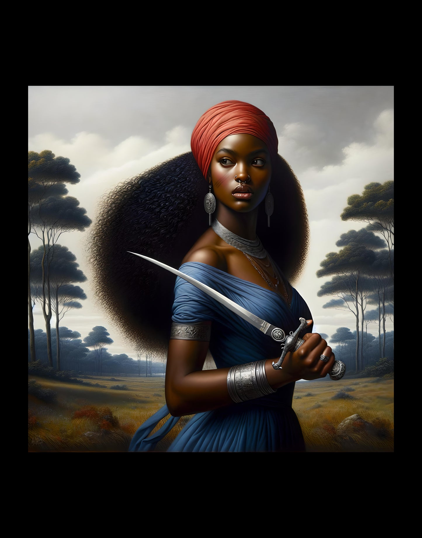 Erzulie Dantor Digital Artwork