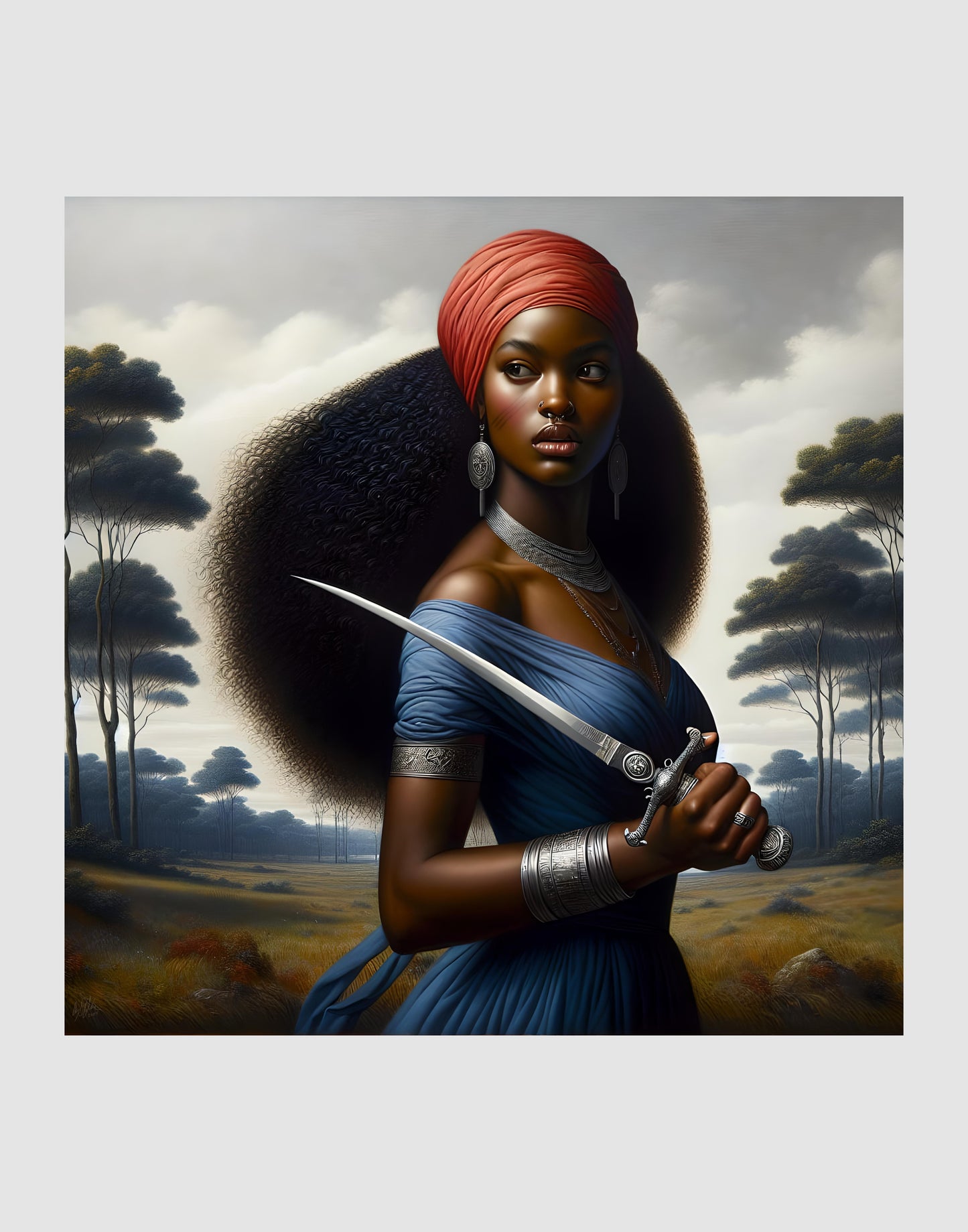 Erzulie Dantor Digital Artwork