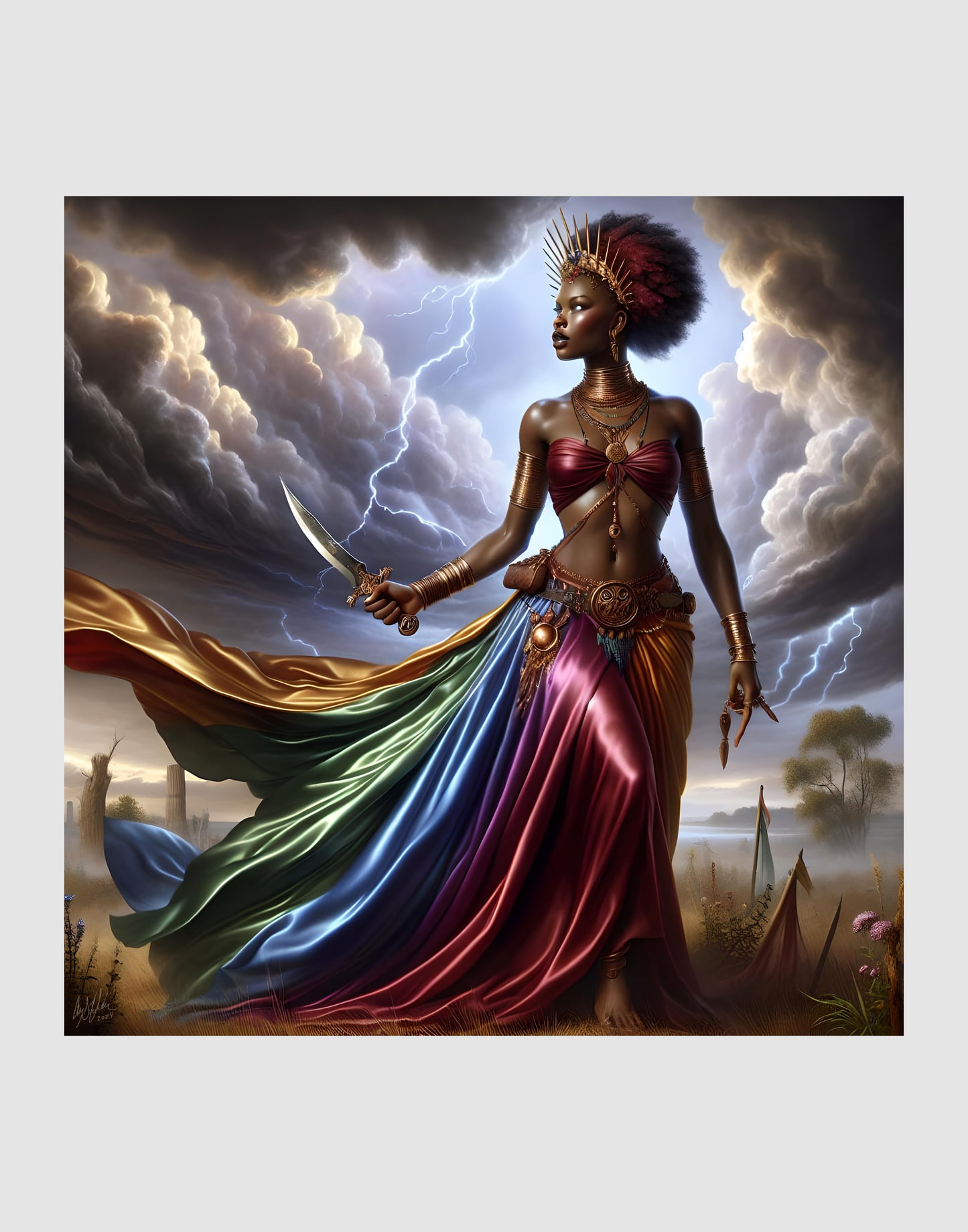 Oya Digital Artwork