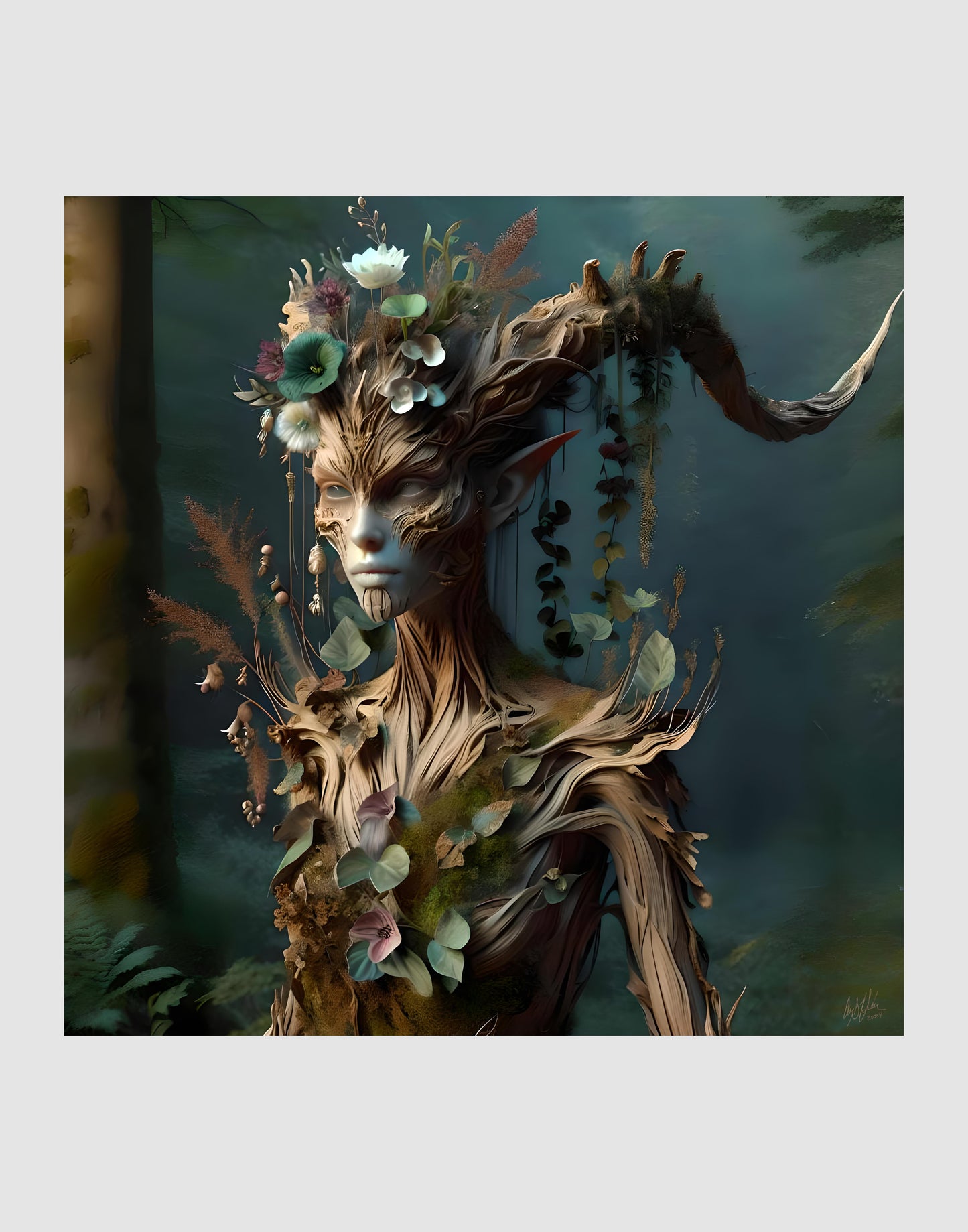 Esprit de la Foret Digital Artwork
