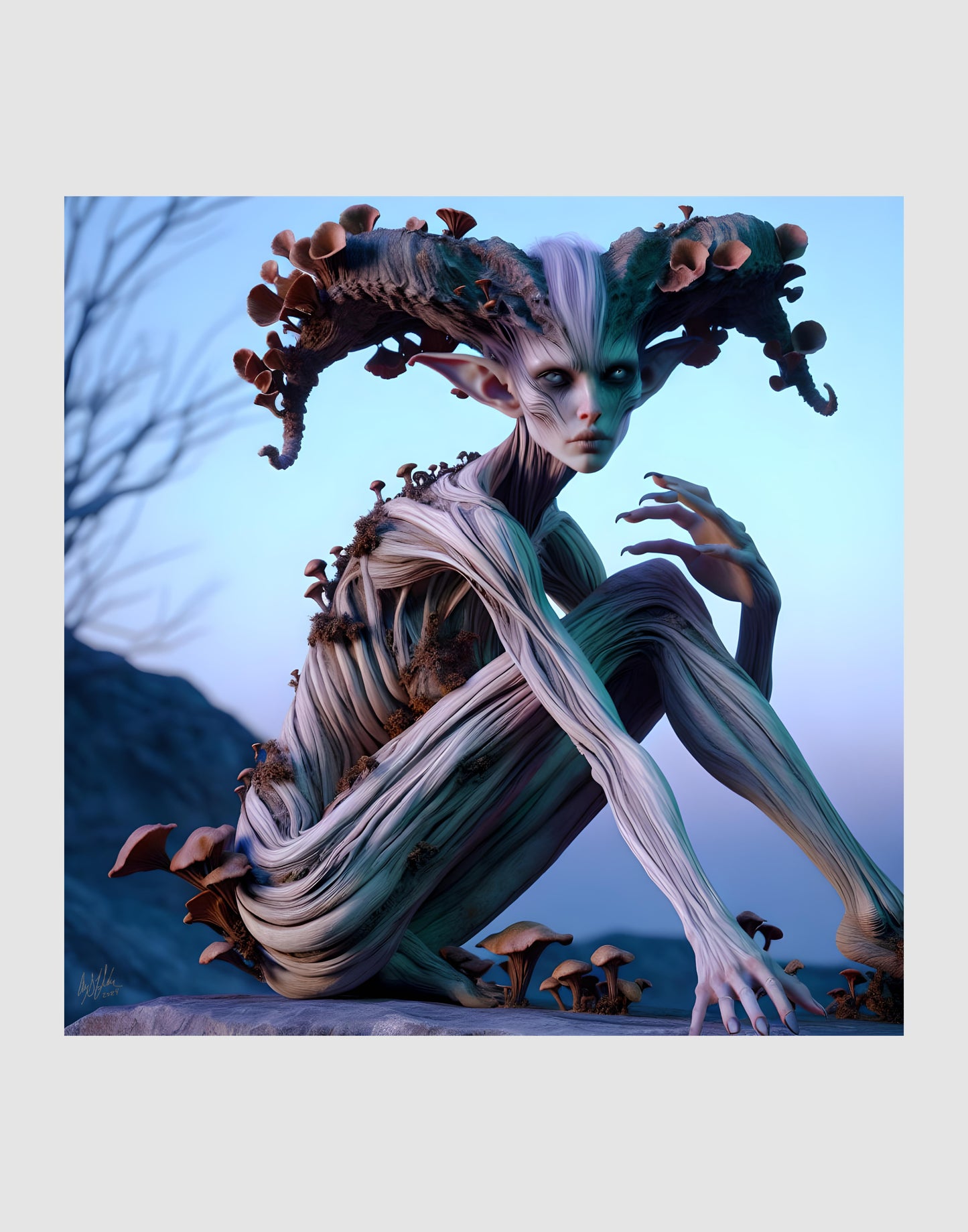 Esprit de la Terre Digital Artwork