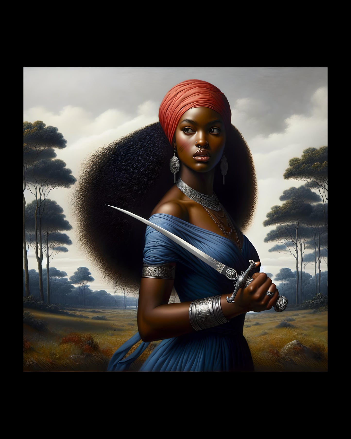 Erzulie Dantor Digital Artwork