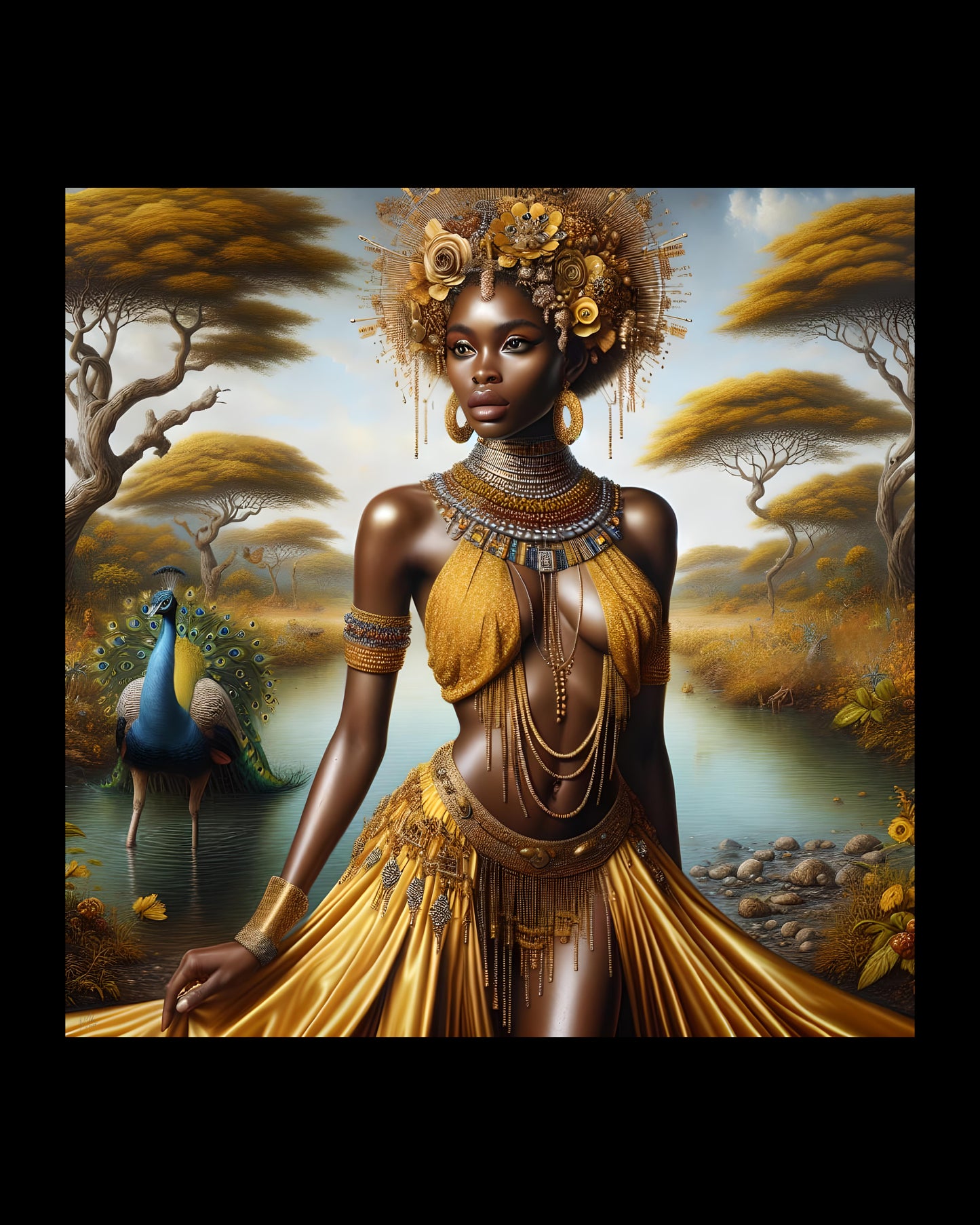 Oshun Digital Artwork
