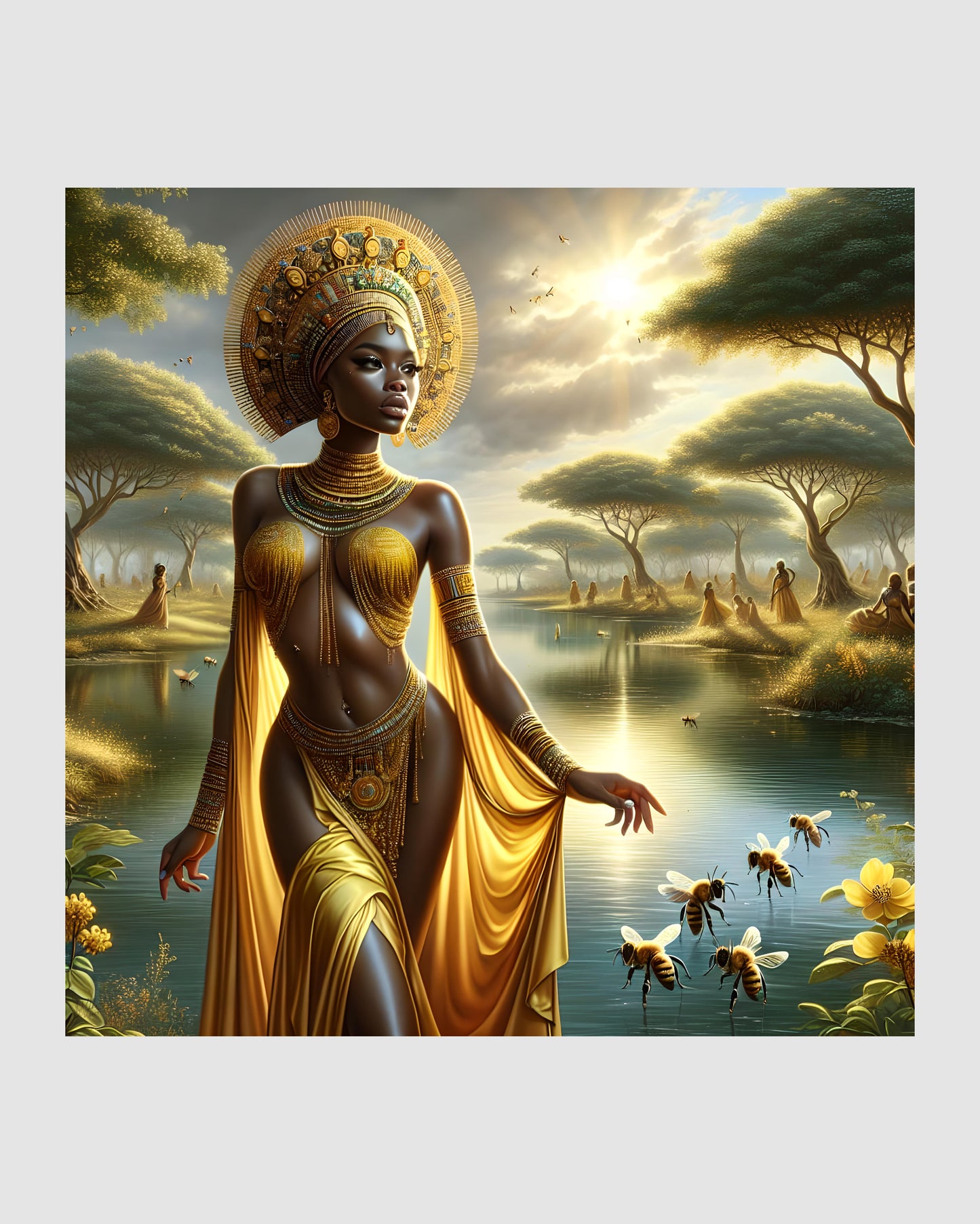 Oshun Digital Artwork