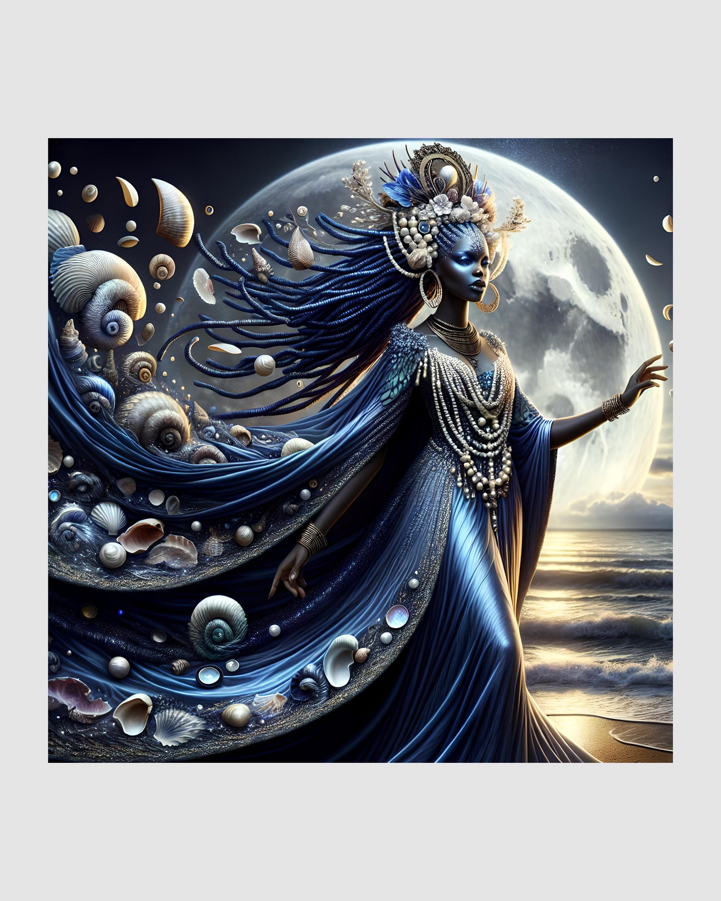 Yemaya Digital Artwork