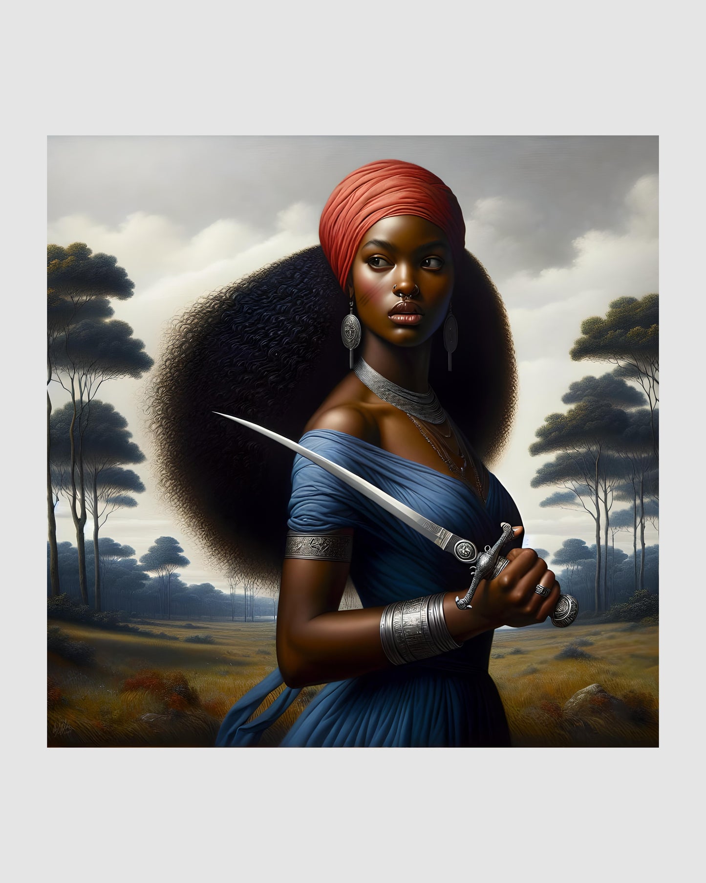Erzulie Dantor Digital Artwork