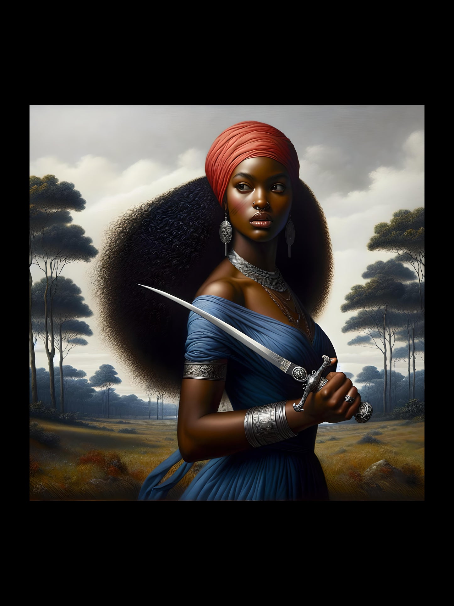 Erzulie Dantor Digital Artwork