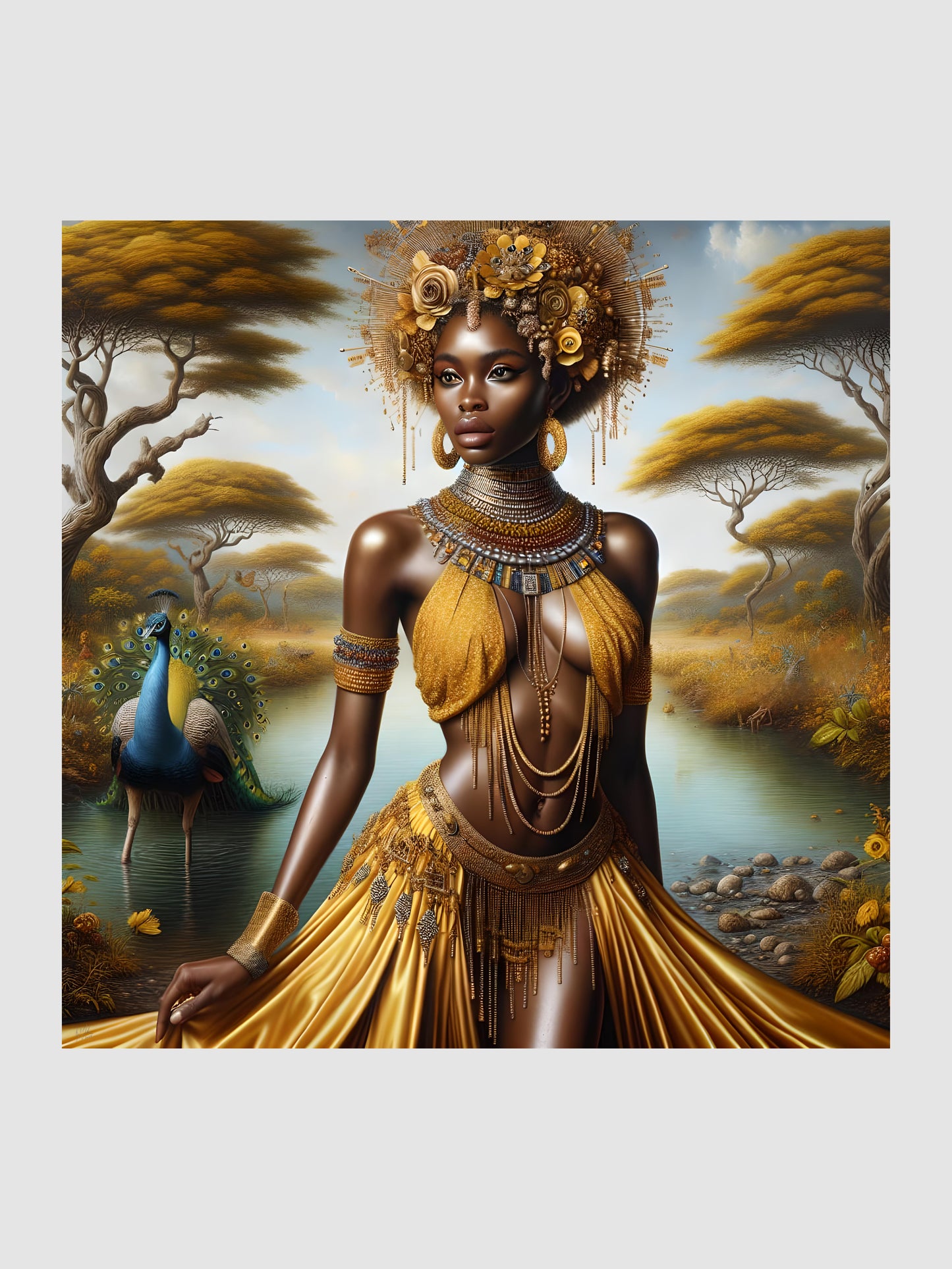 Oshun Digital Artwork