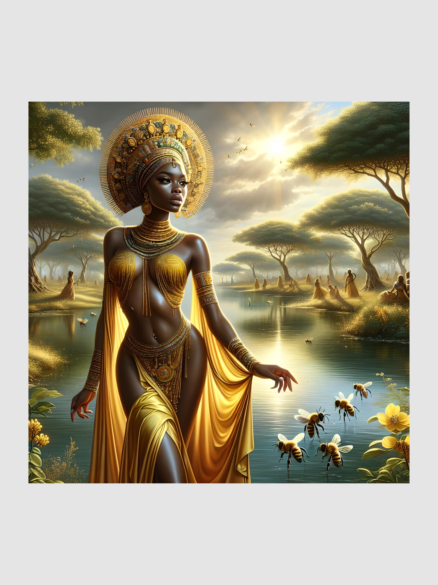 Oshun Digital Artwork
