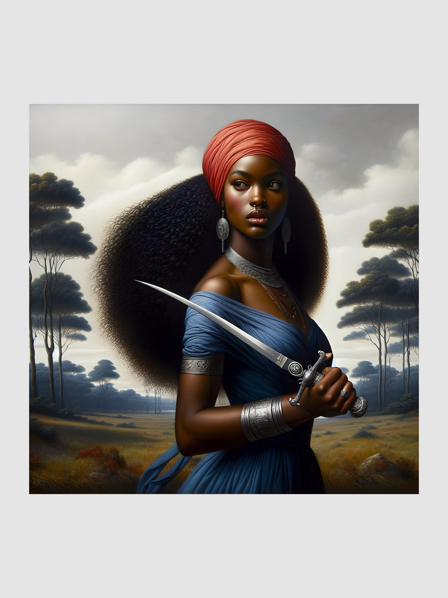 Erzulie Dantor Digital Artwork