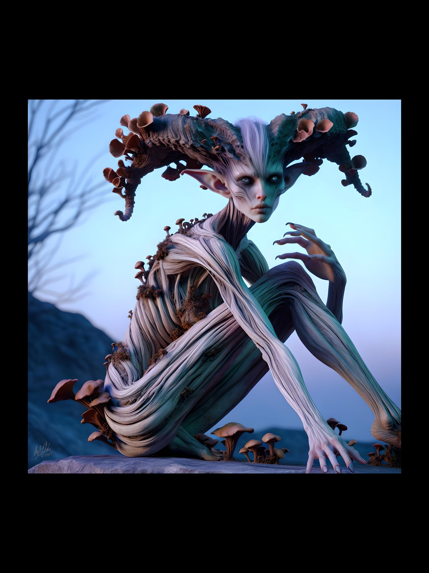 Esprit de la Terre Digital Artwork
