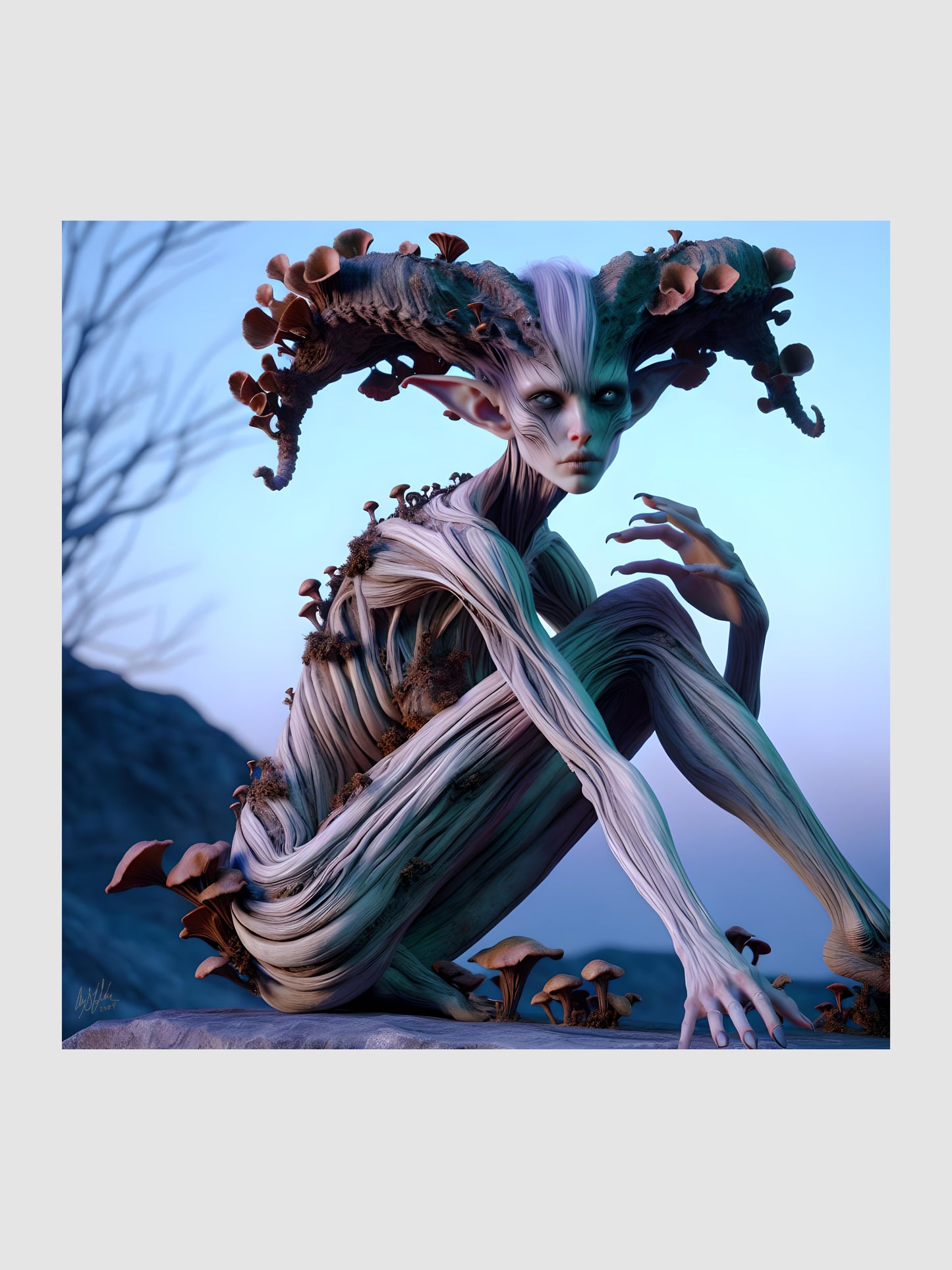 Esprit de la Terre Digital Artwork