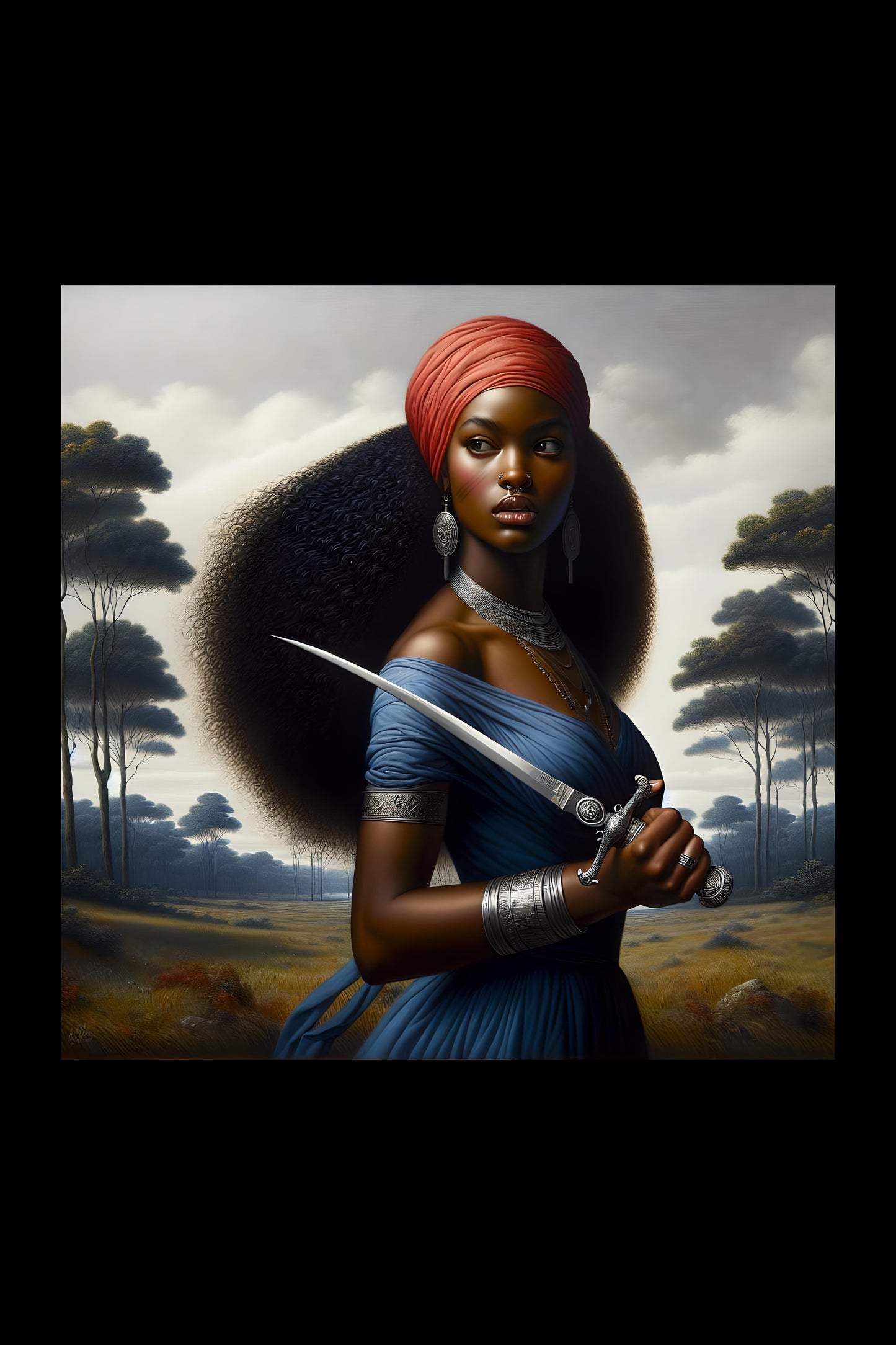 Erzulie Dantor Digital Artwork