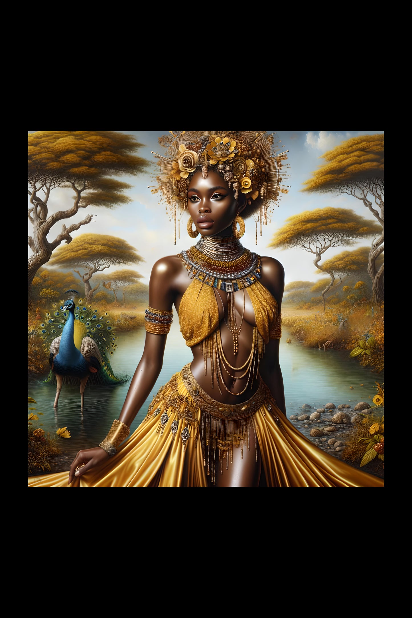 Oshun Digital Artwork
