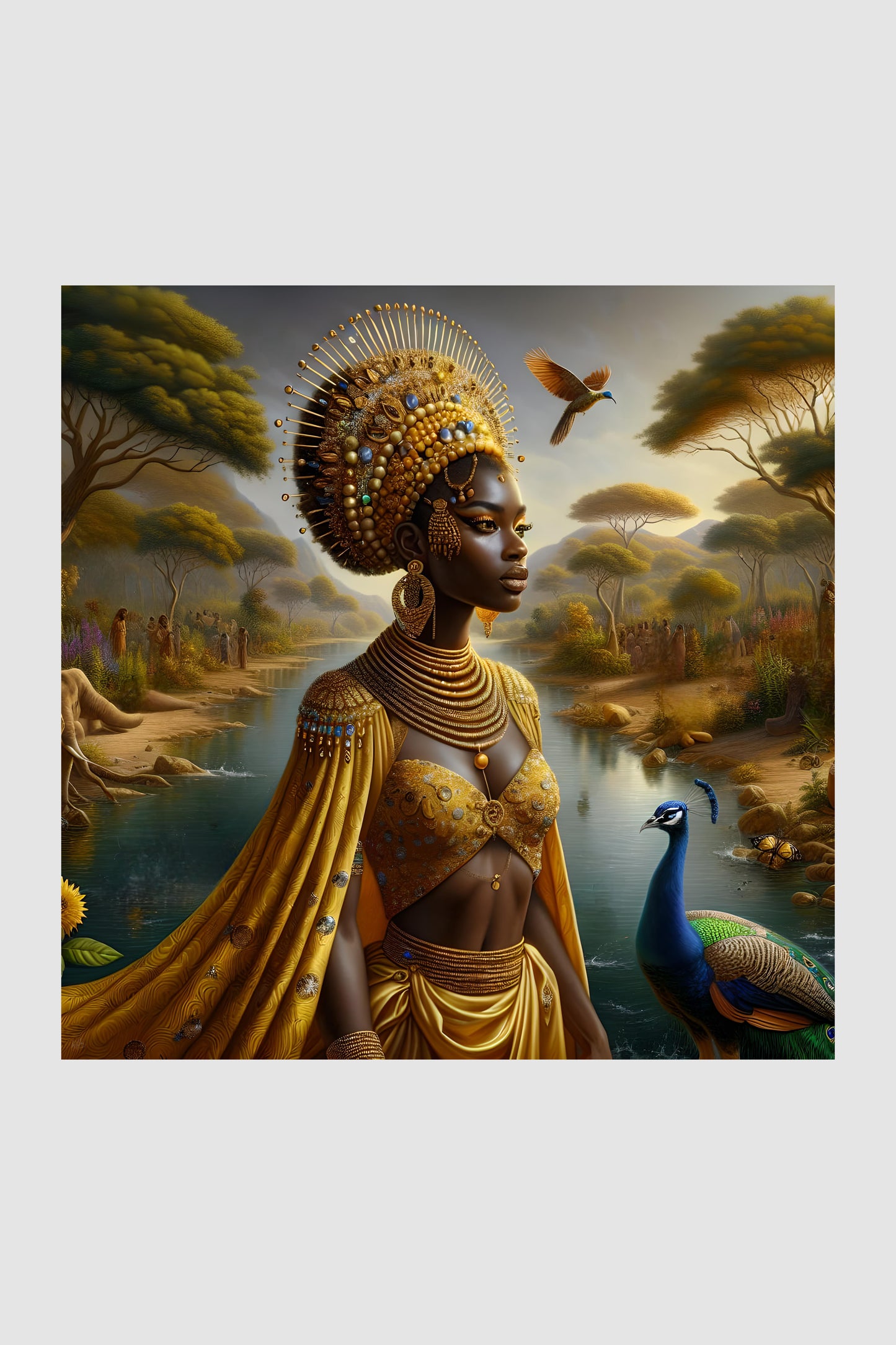 Oshun Digital Artwork