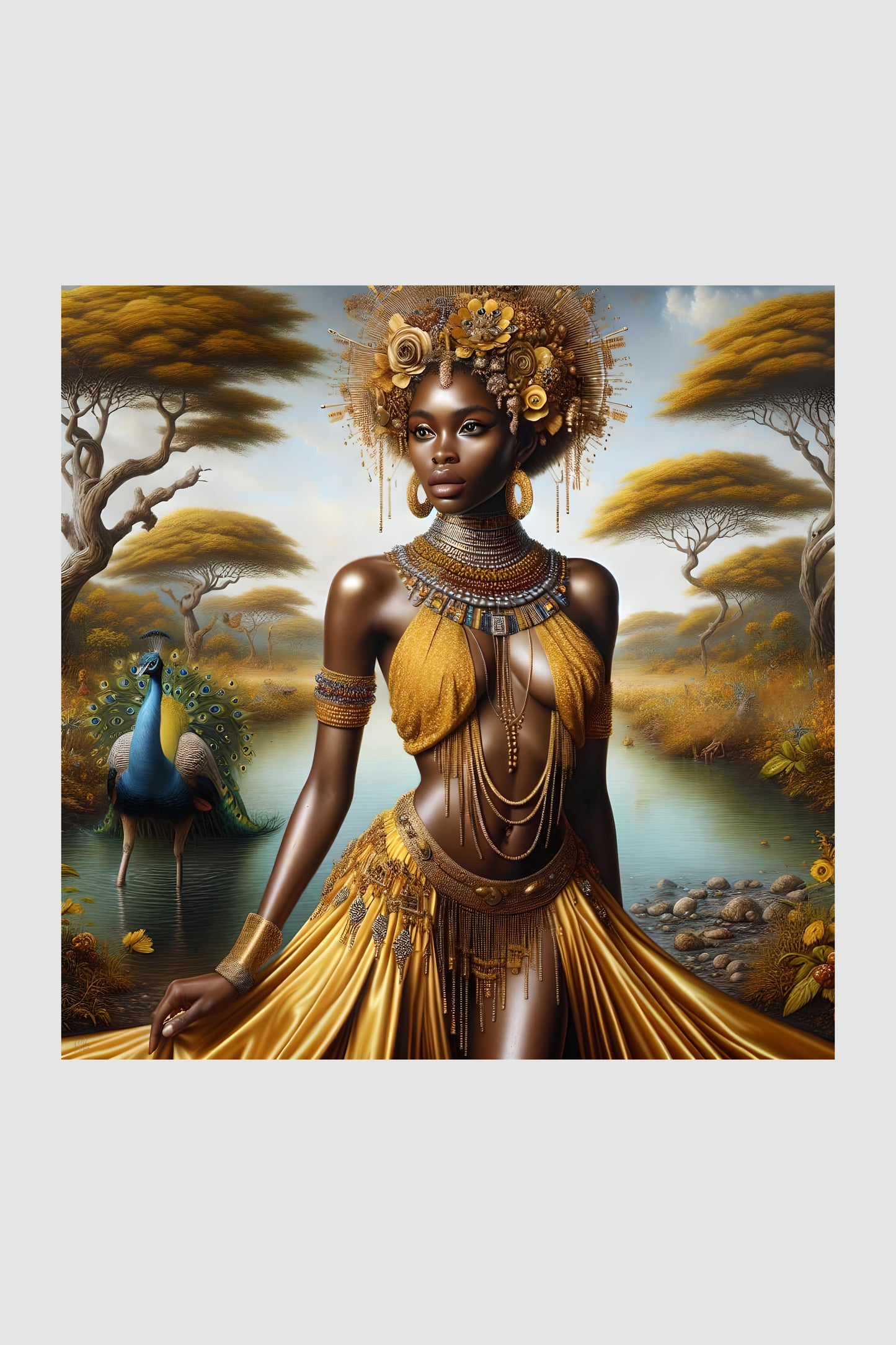 Oshun Digital Artwork