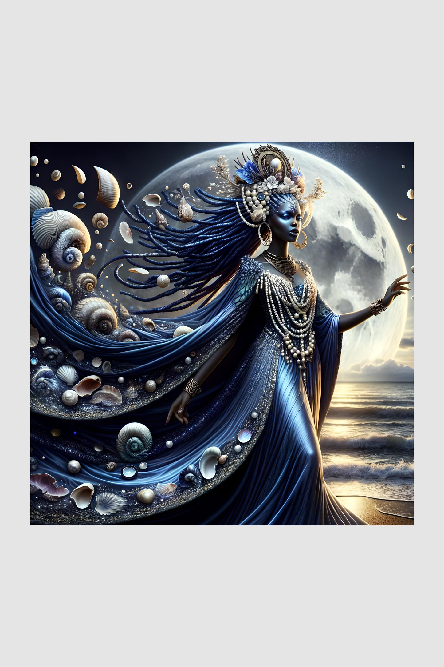 Yemaya Digital Artwork