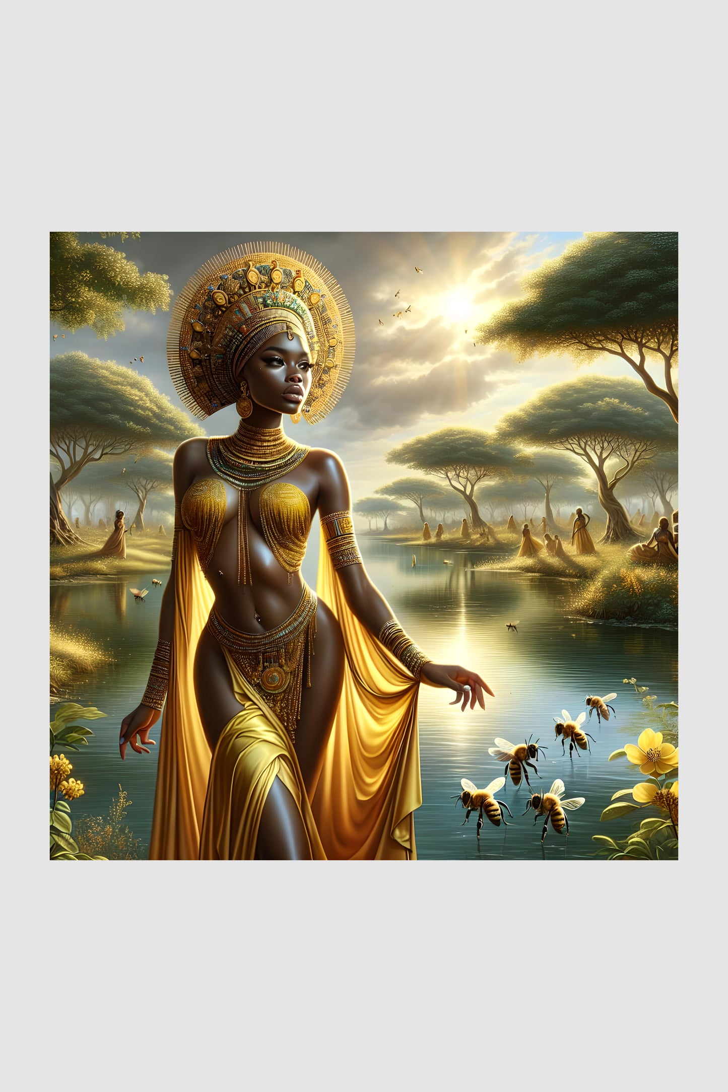 Oshun Digital Artwork