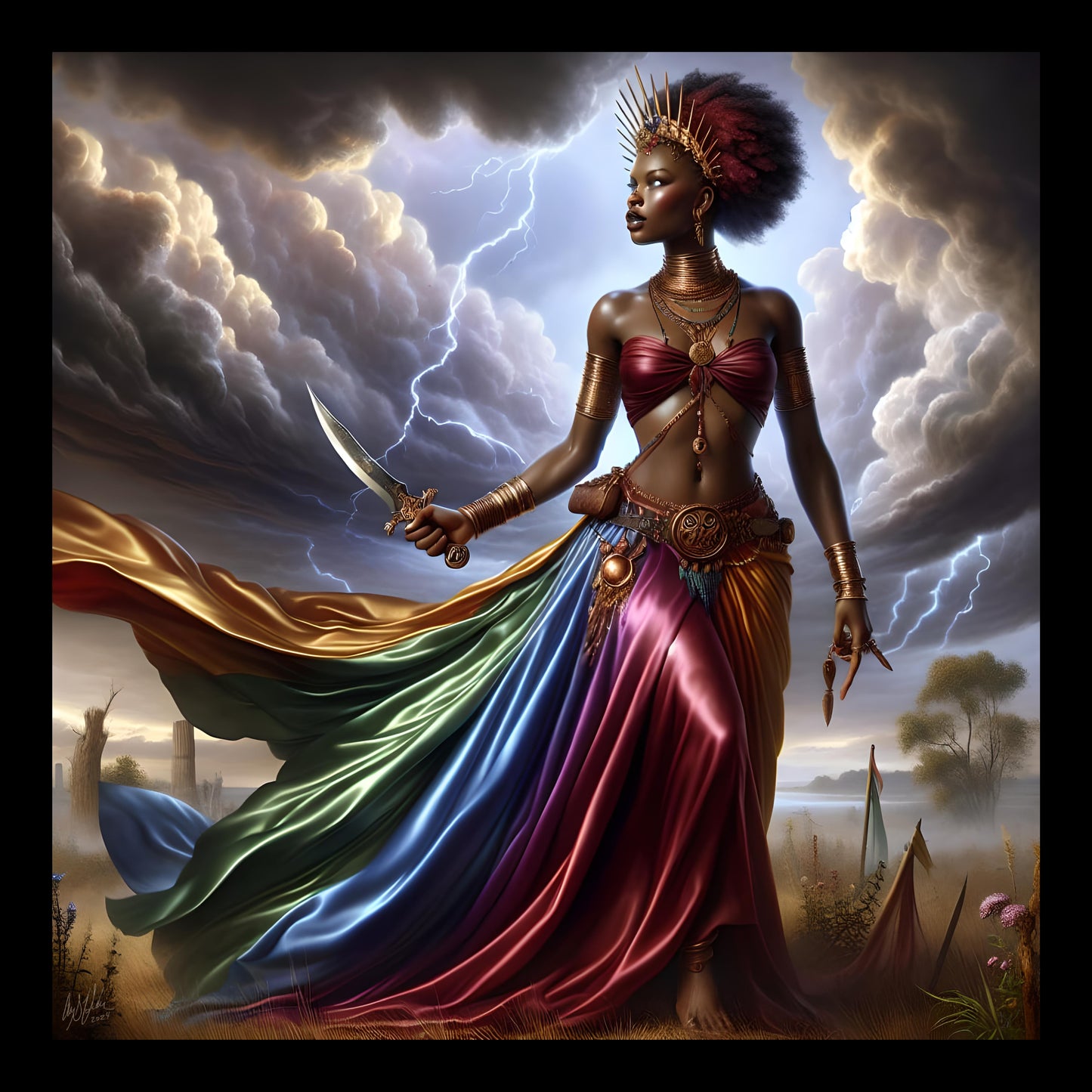 Oya Digital Artwork