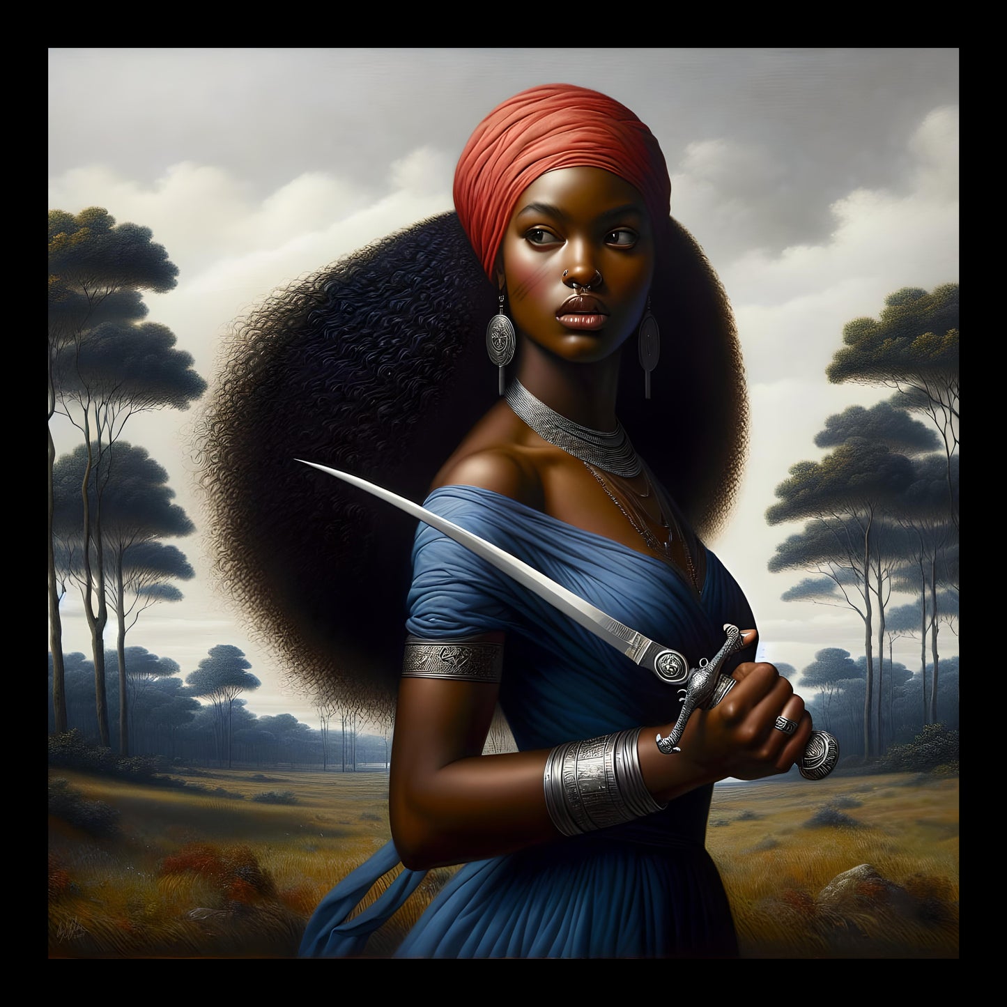 Erzulie Dantor Digital Artwork