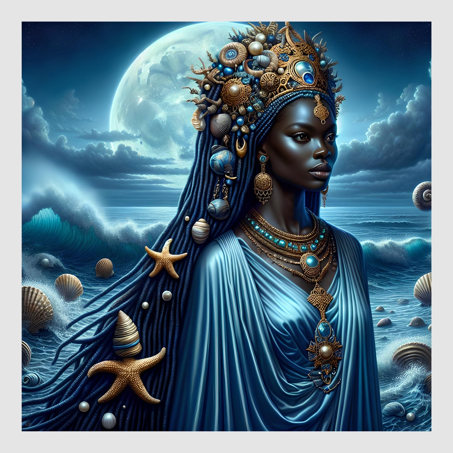 Yemaya Digital Artwork