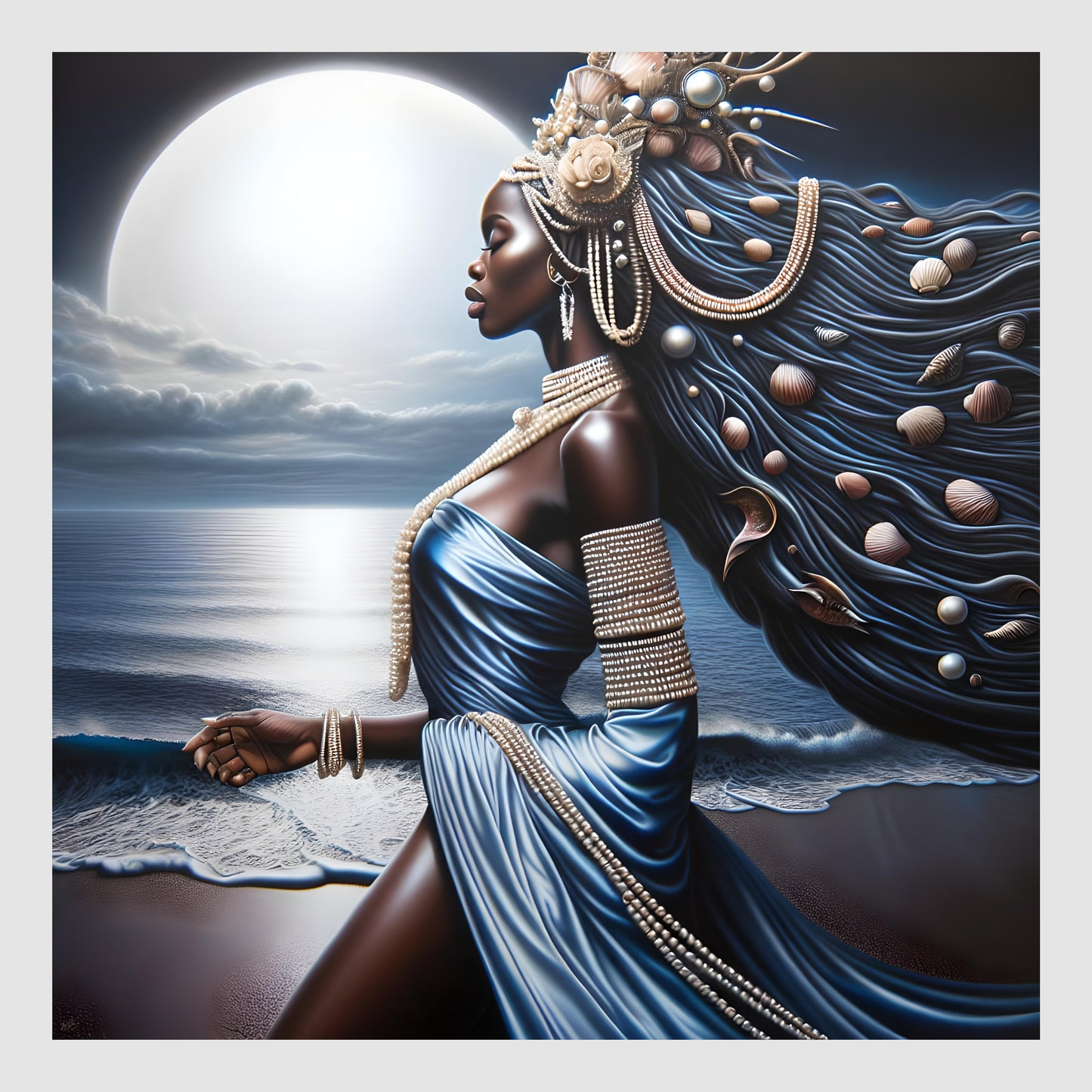 Yemaya Digital Artwork