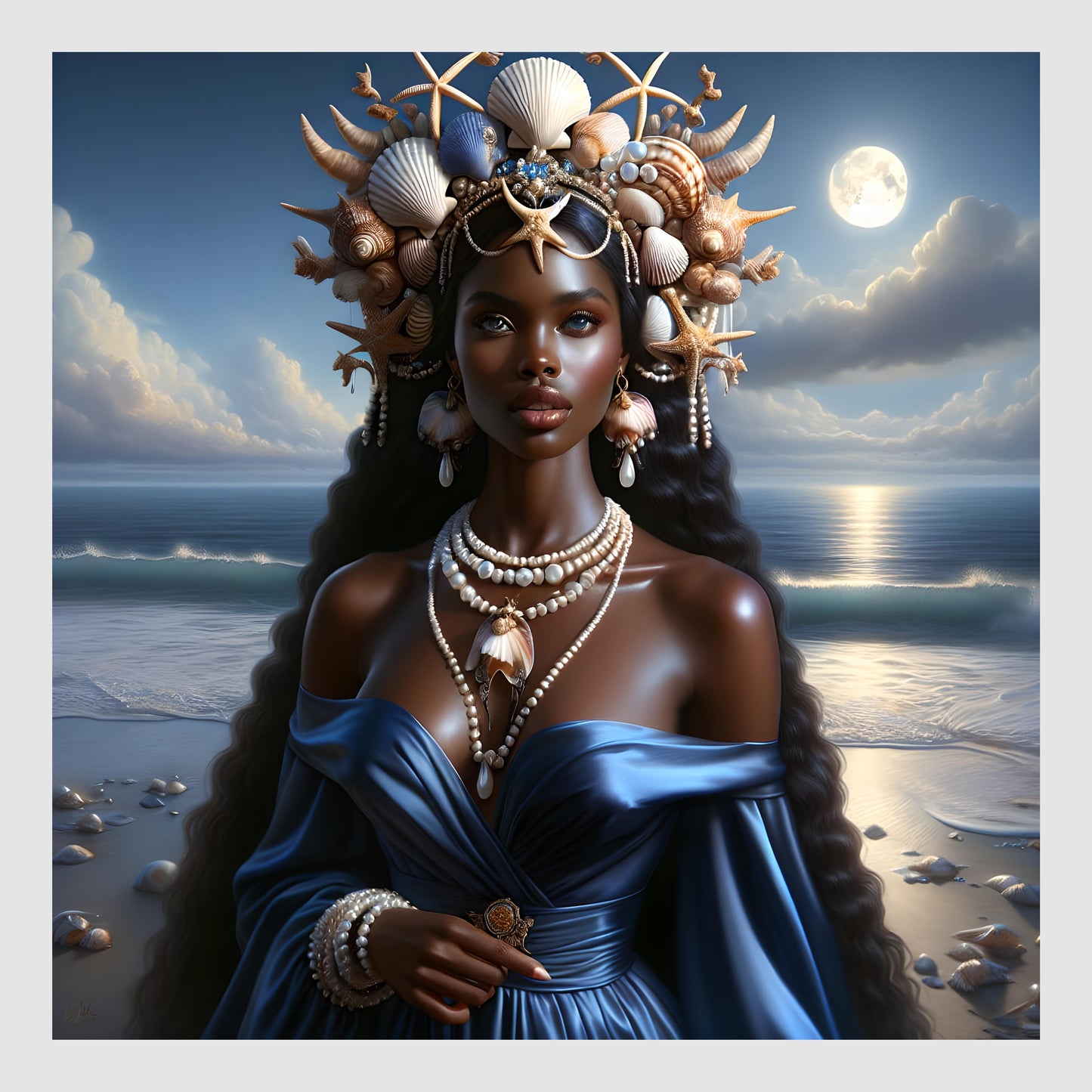 Yemaya Digital Artwork