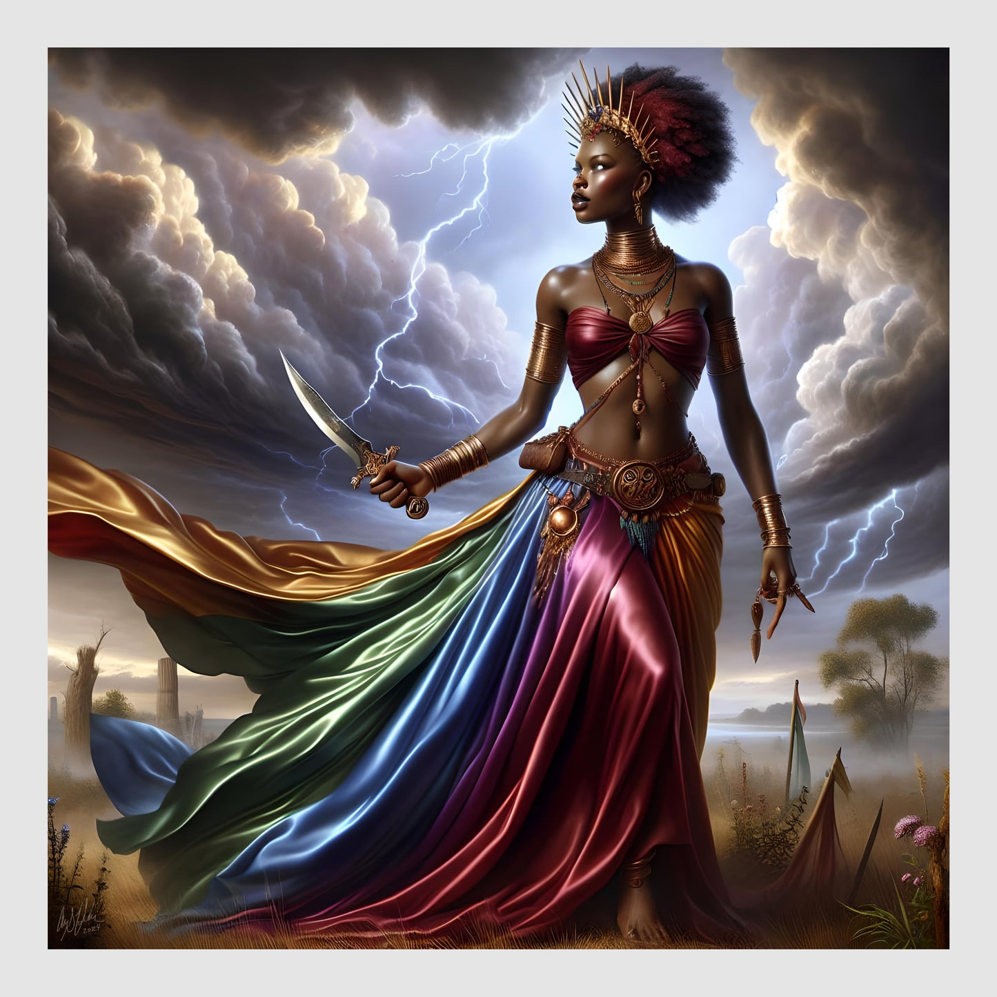 Oya Digital Artwork