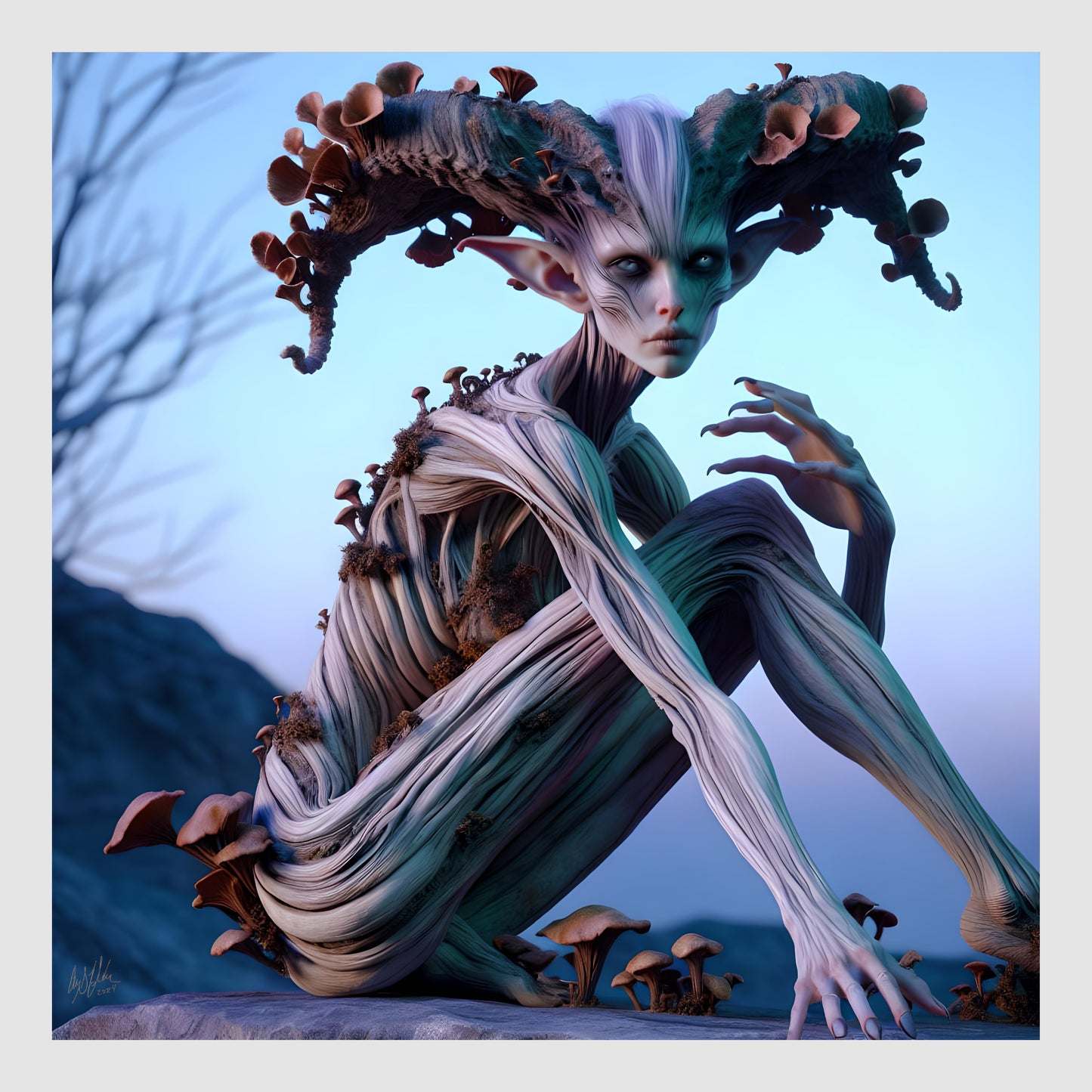Esprit de la Terre Digital Artwork
