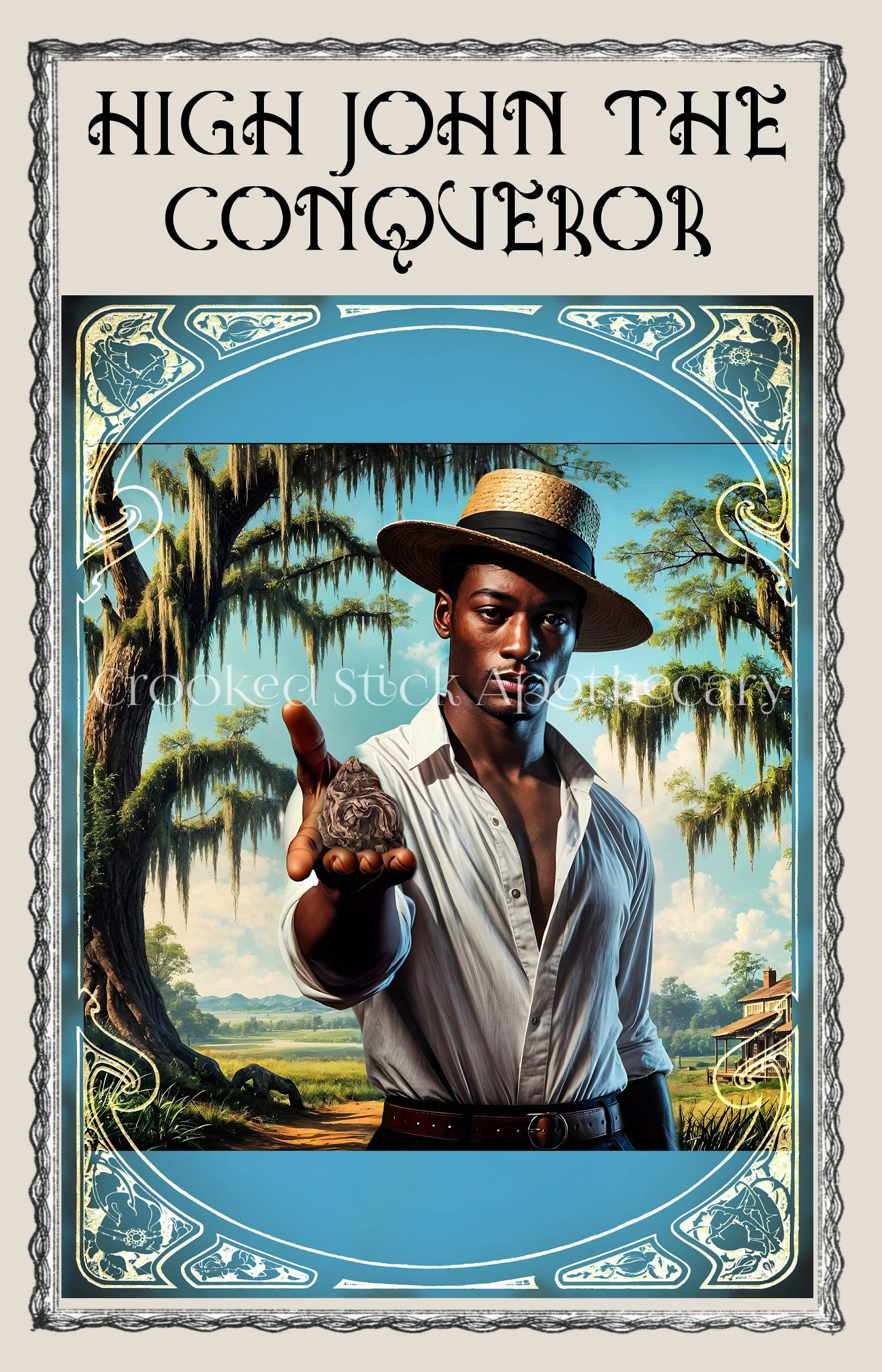 High John the Conqueror Fixed 7-Day Candle