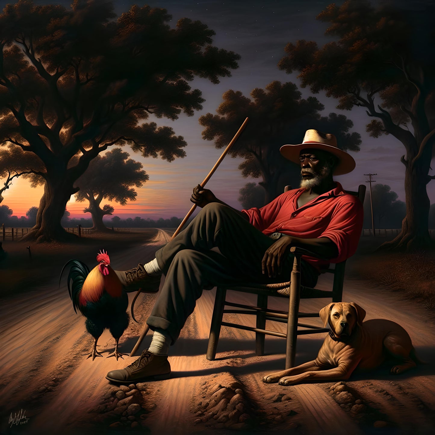 Papa Legba Digital Artwork