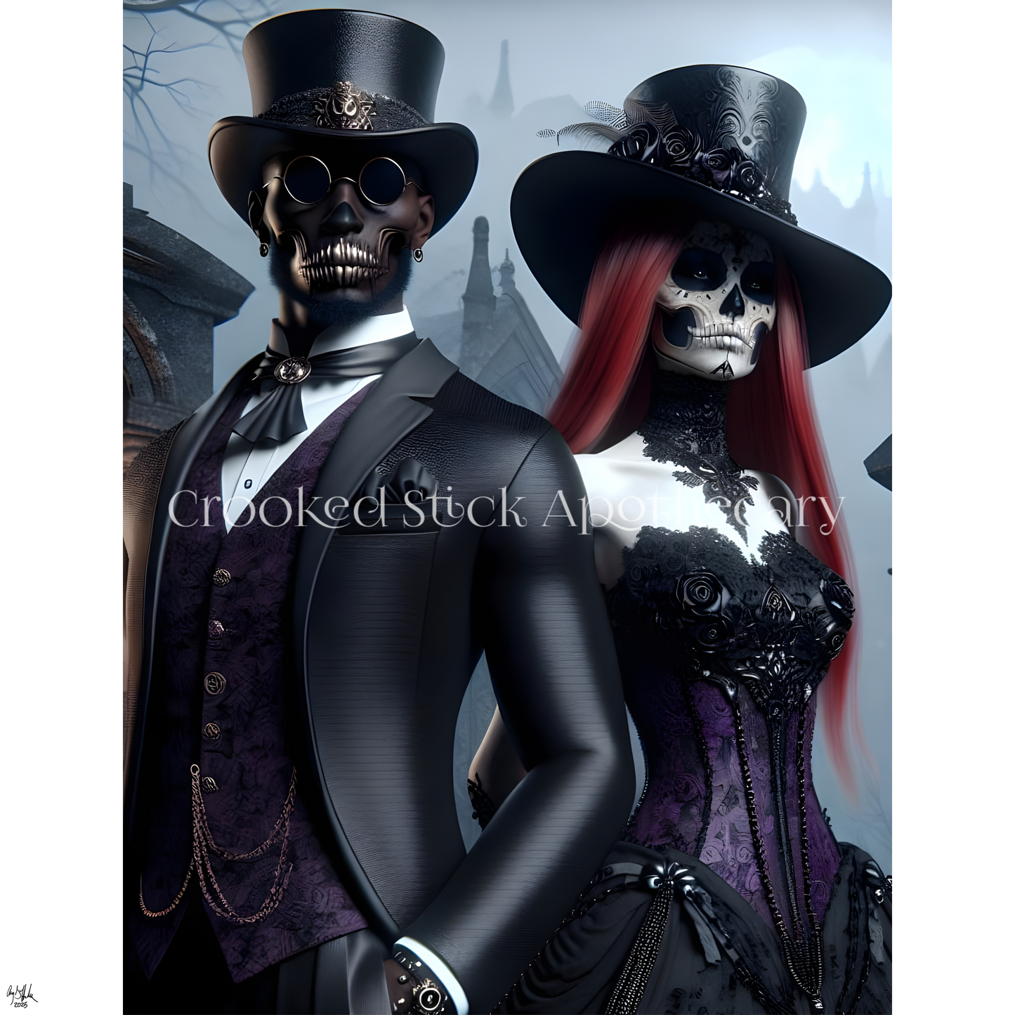 Baron Samedi and Manman Brigitte Poster 01