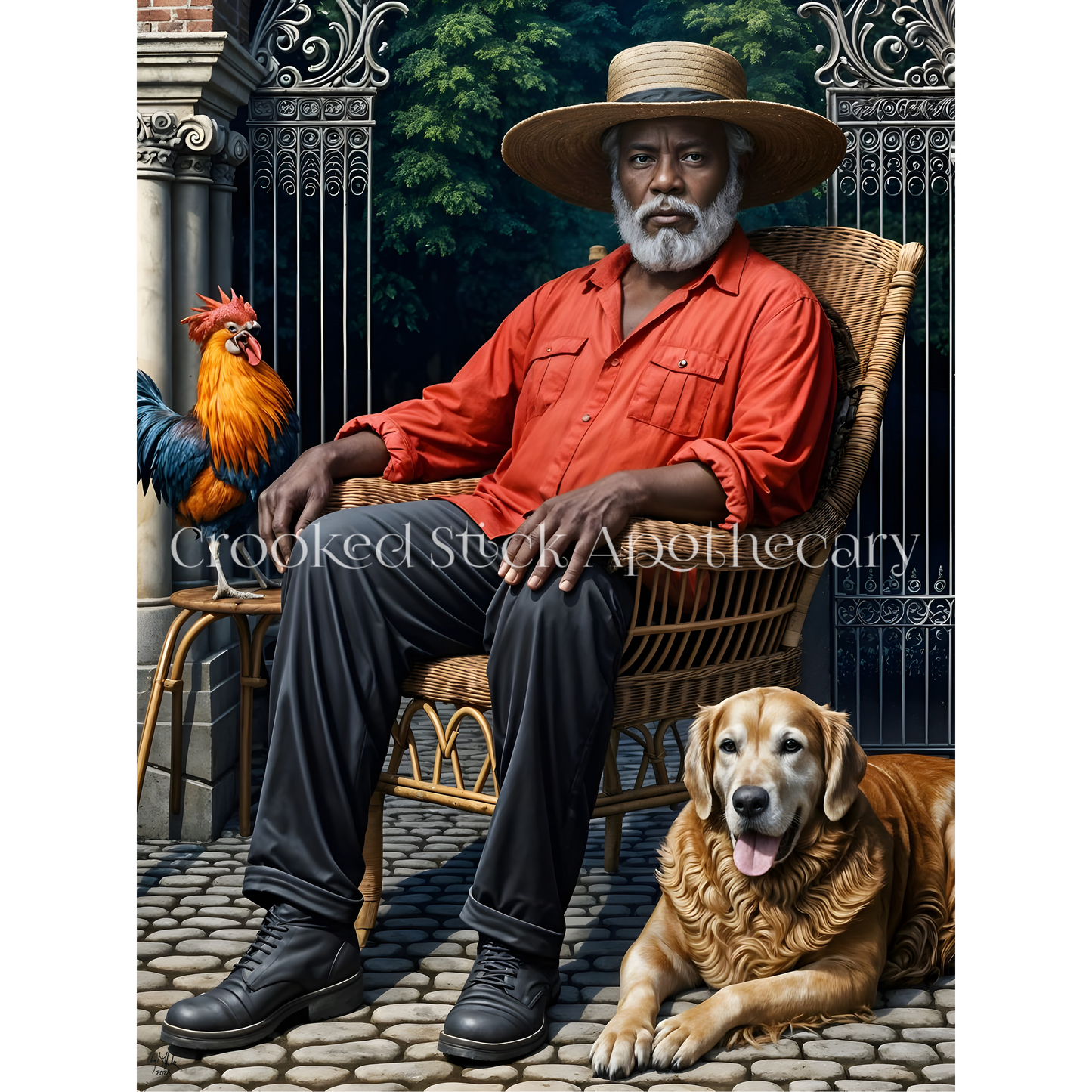 Papa Legba at the Gates Poster