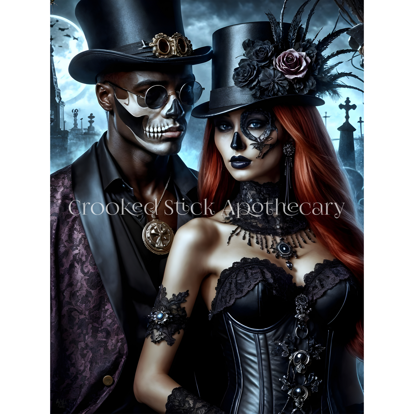 Baron Samedi and Manman Brigitte Poster 03