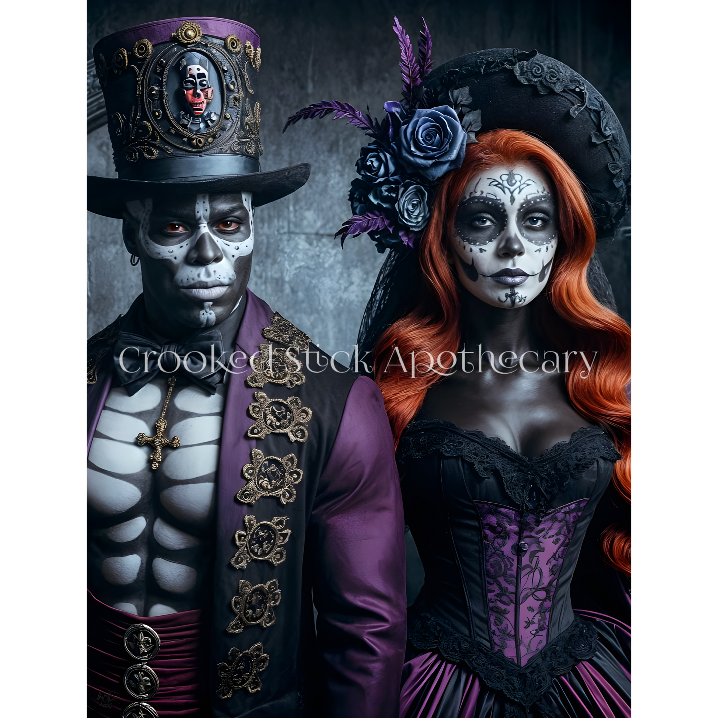 Baron Samedi and Manman Brigitte Poster 04