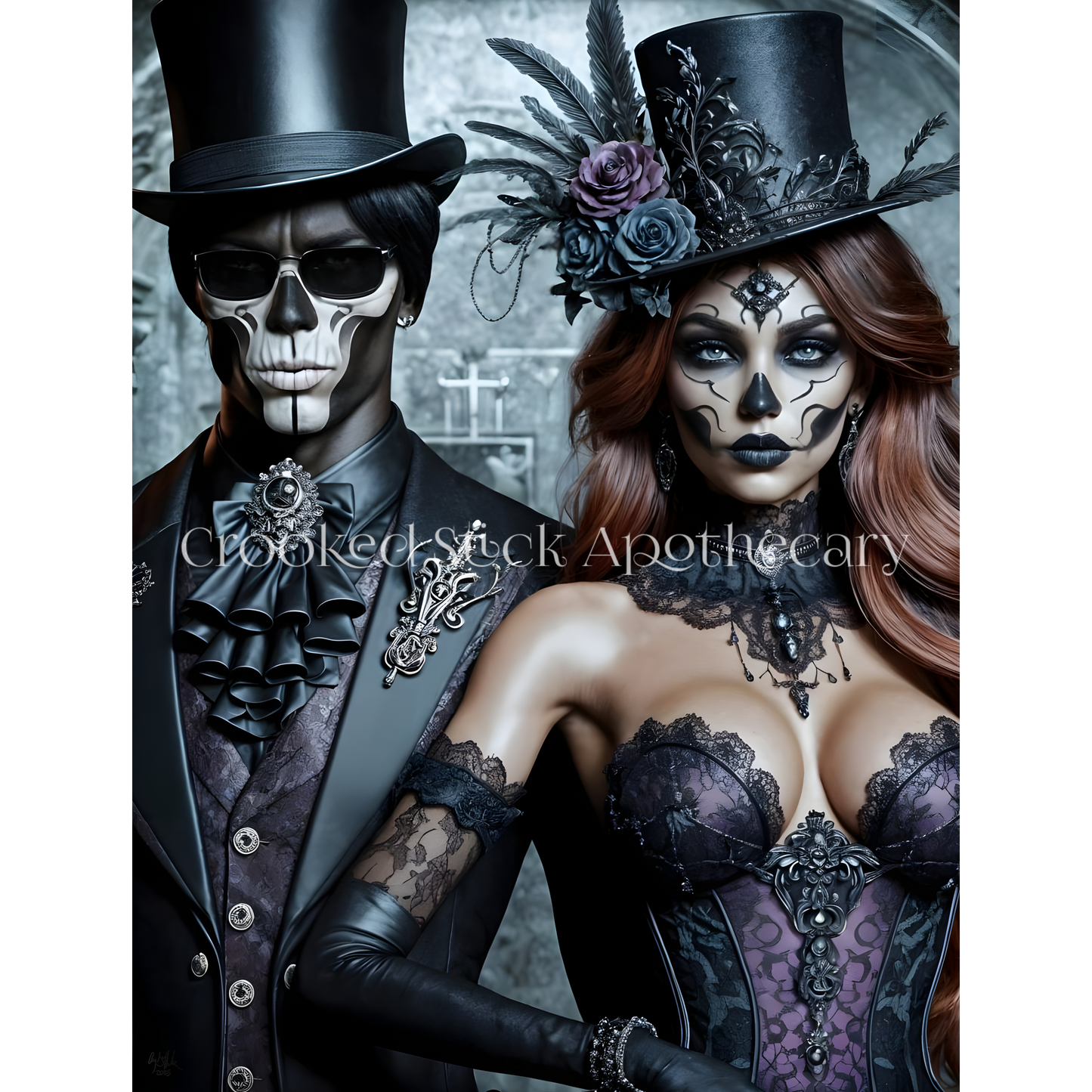 Baron Samedi and Manman Brigitte Poster 02