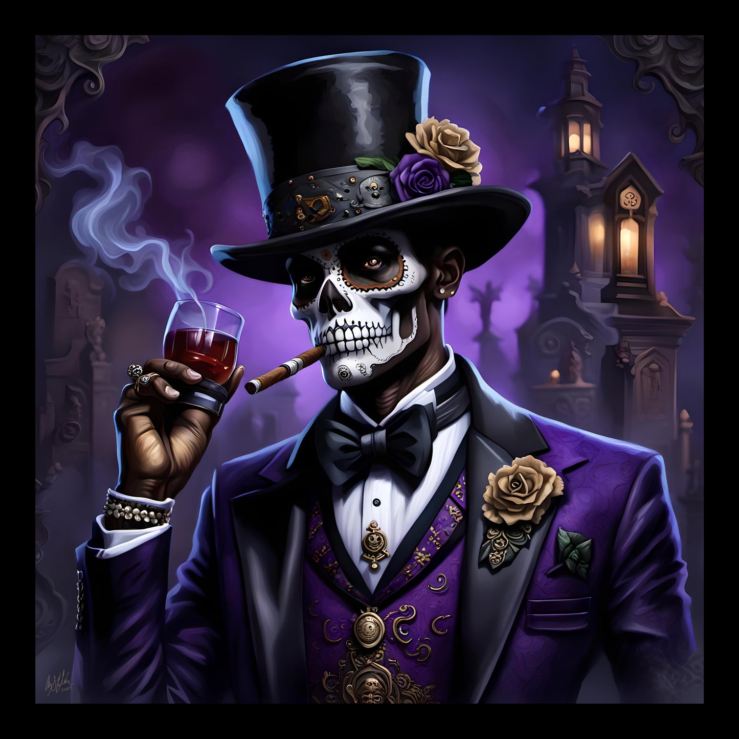 Baron Samedi Digital Artwork