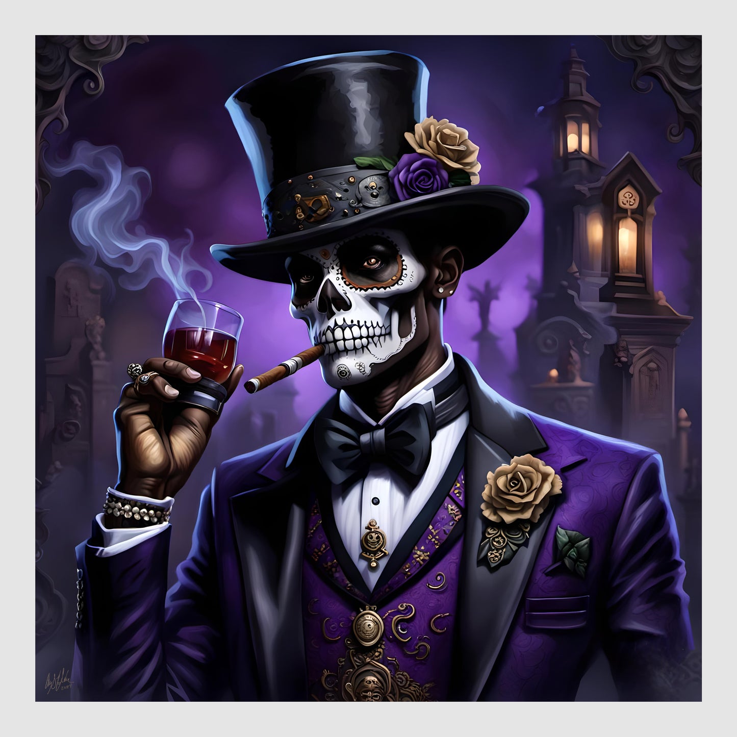 Baron Samedi Digital Artwork