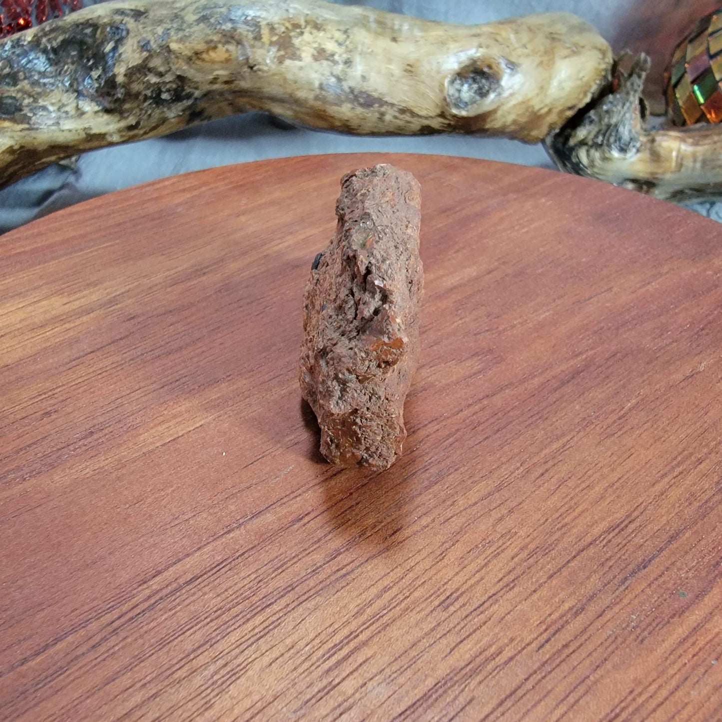 Red Petrified, Agatized Wood