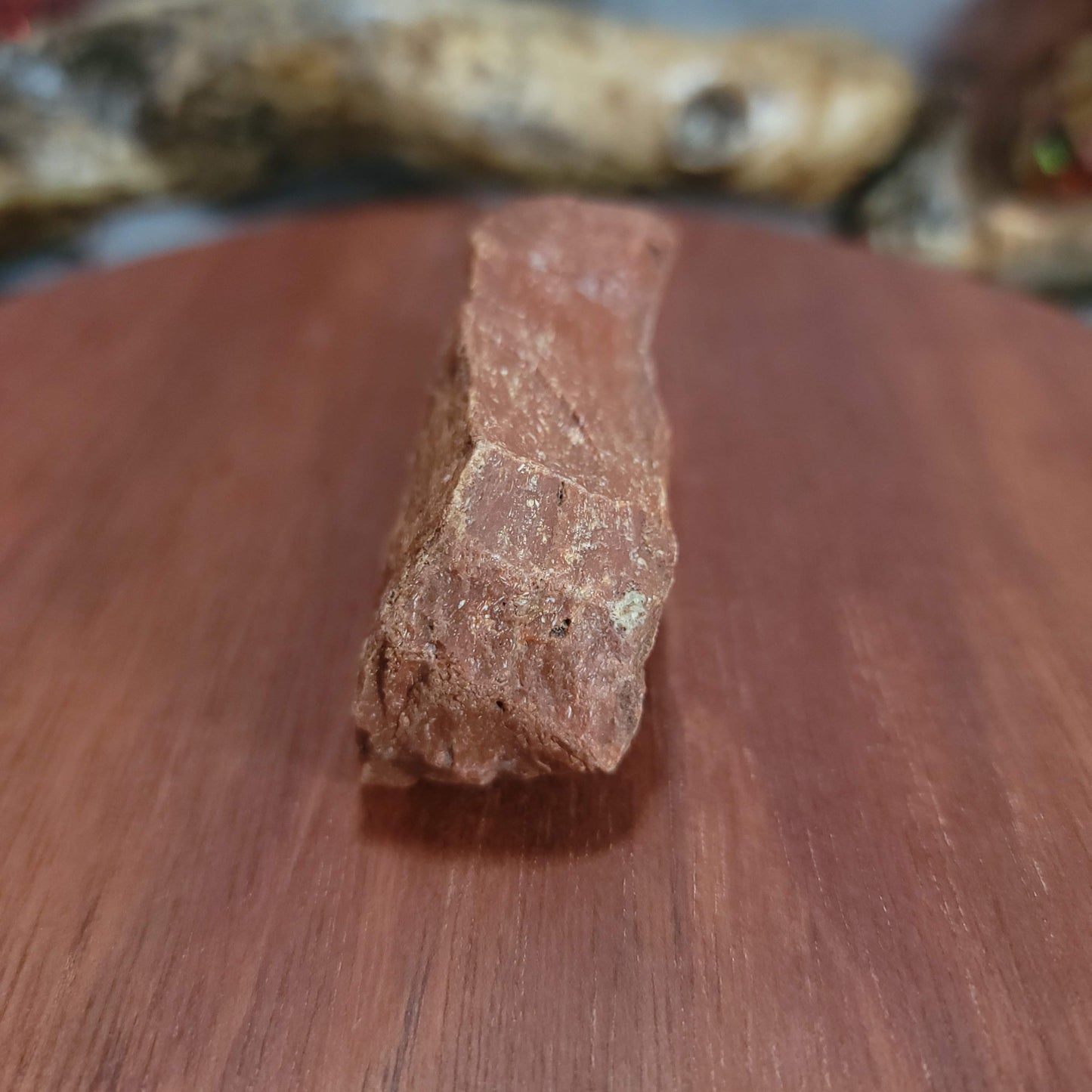 Red Petrified, Agatized Wood