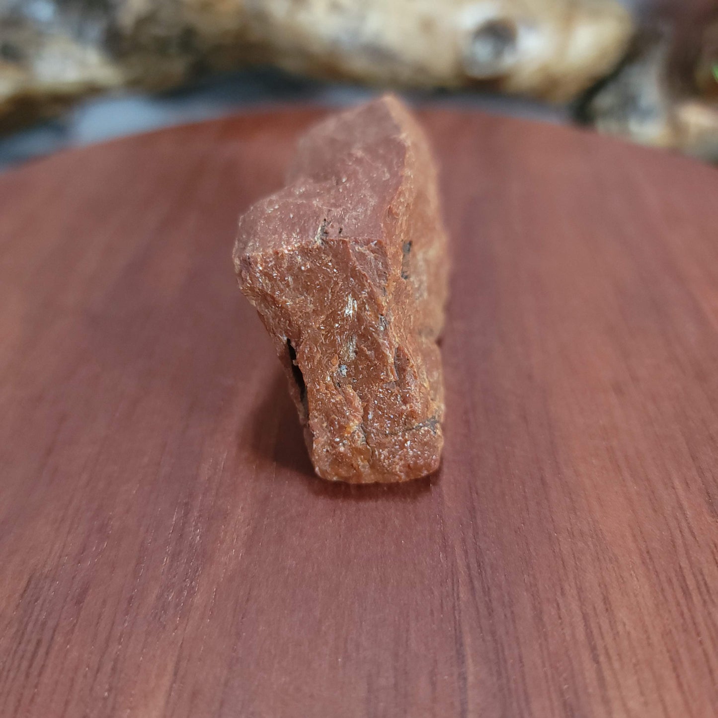 Red Petrified, Agatized Wood