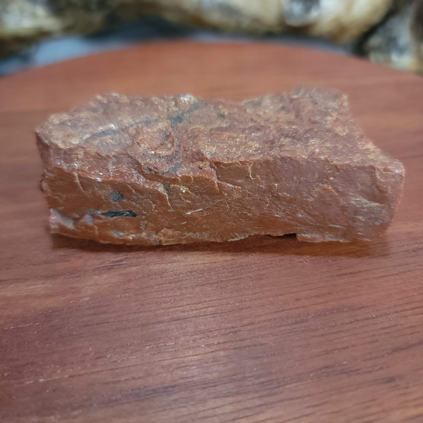 Red Petrified, Agatized Wood