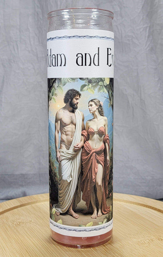 Adam and Eve Fixed 7-Day Candle