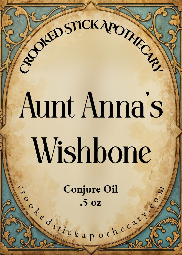 Aunt Anna's Wishbone Conjure Oil