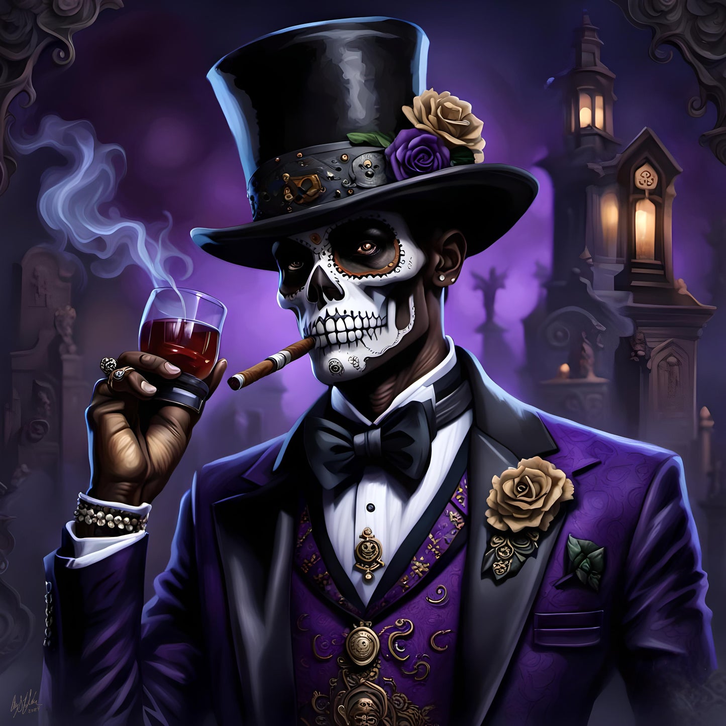 Baron Samedi Digital Artwork