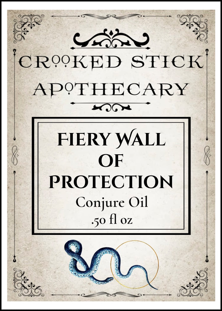 Fiery Wall of Protection Conjure Oil