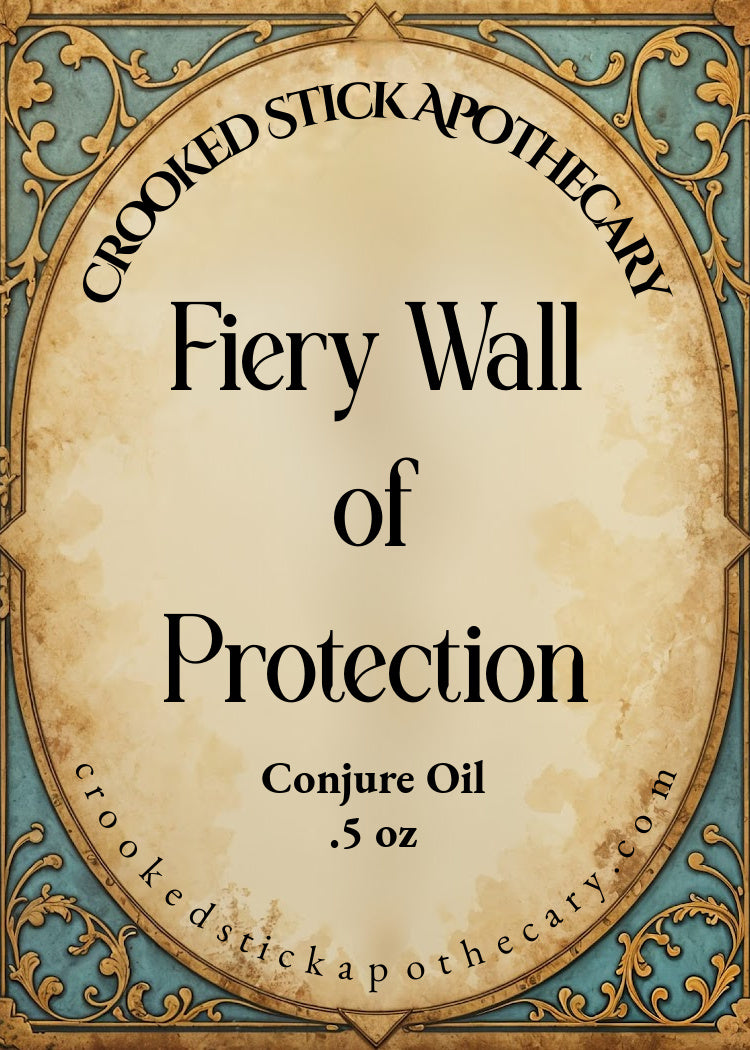 Fiery Wall of Protection Conjure Oil