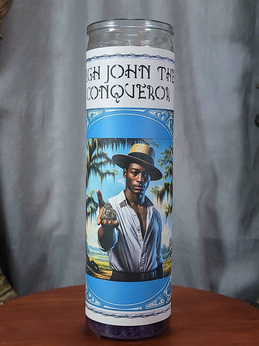 High John the Conqueror Fixed 7-Day Candle
