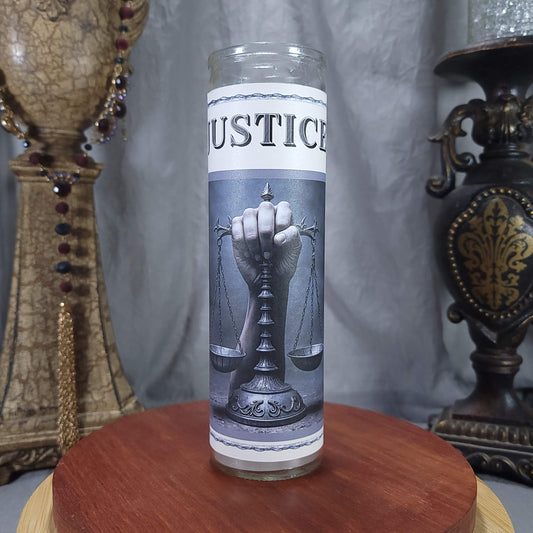 Justice Fixed 7-Day Candle